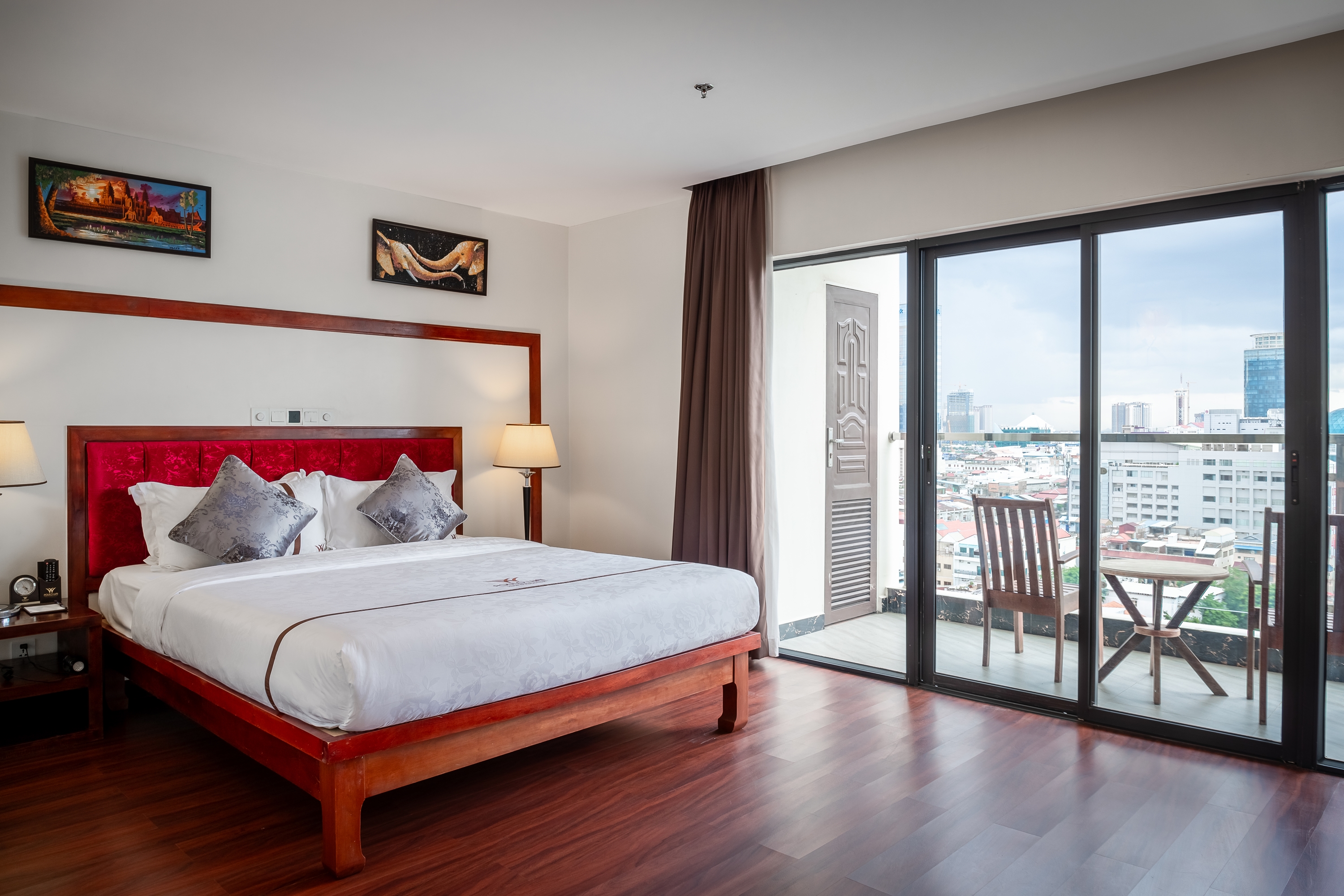 Guest room at the Poulo Wai Hotel, Trademark Collection by Wyndham in Phnom Penh, Other than US/Canada