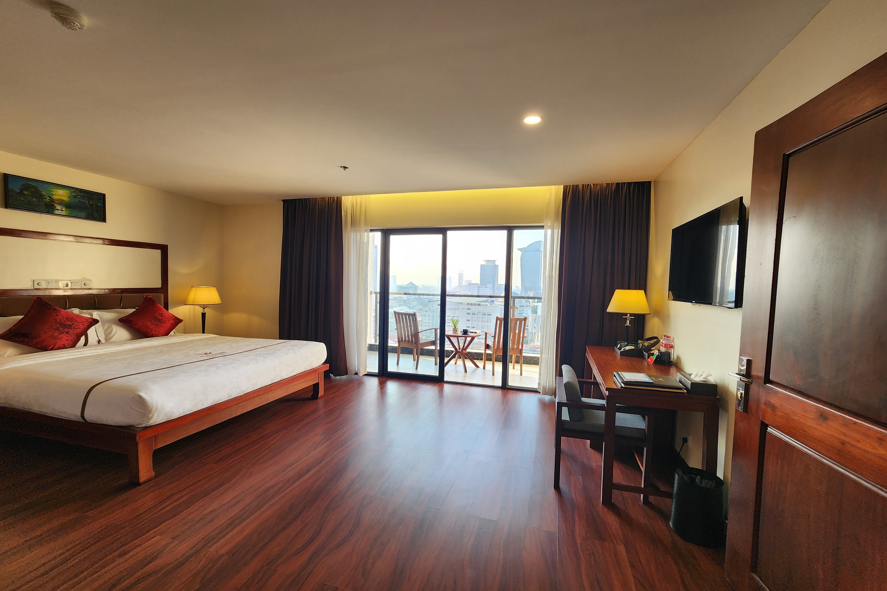 Guest room at the Poulo Wai Hotel, Trademark Collection by Wyndham in Phnom Penh, Other than US/Canada