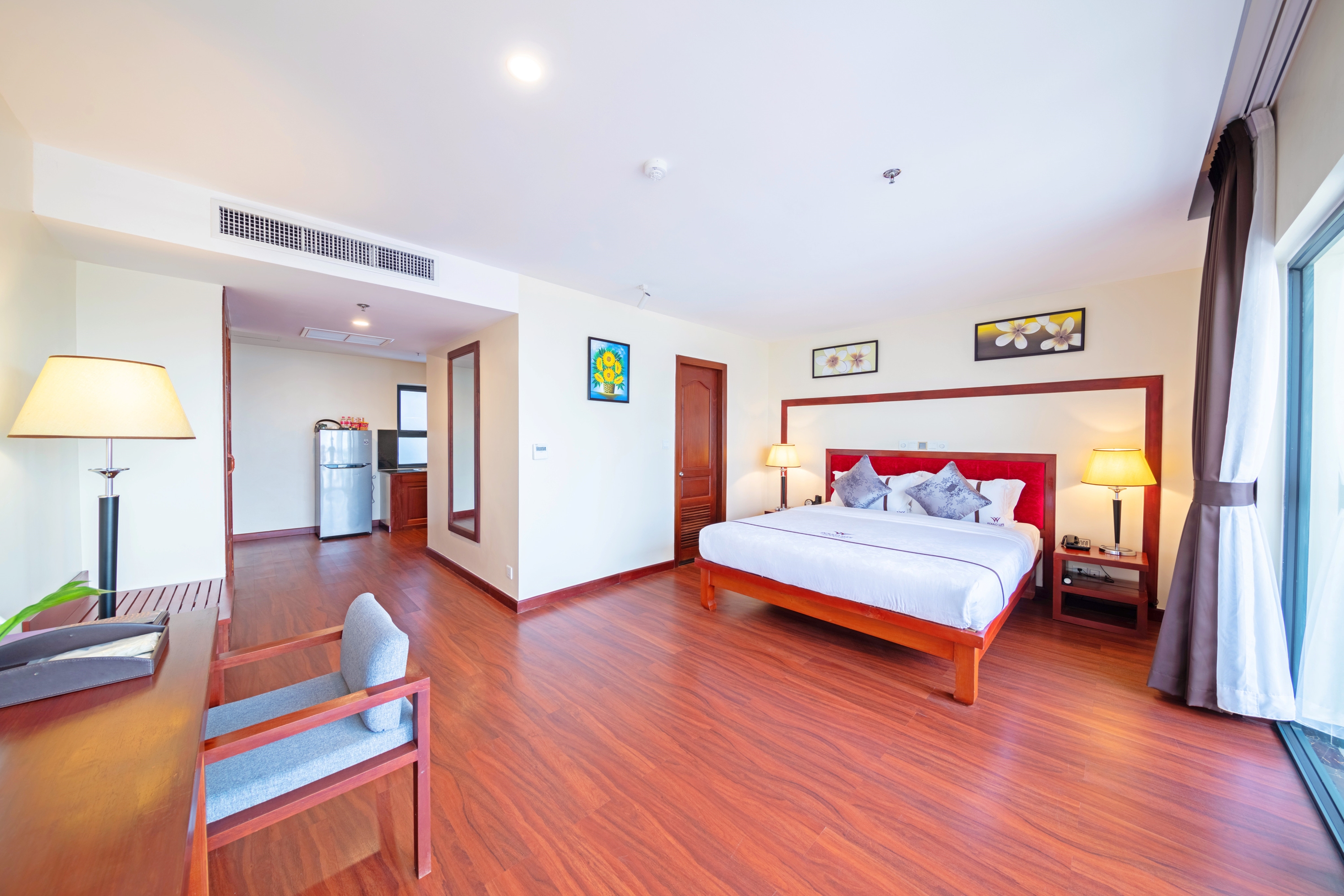 Guest room at the Poulo Wai Hotel, Trademark Collection by Wyndham in Phnom Penh, Other than US/Canada