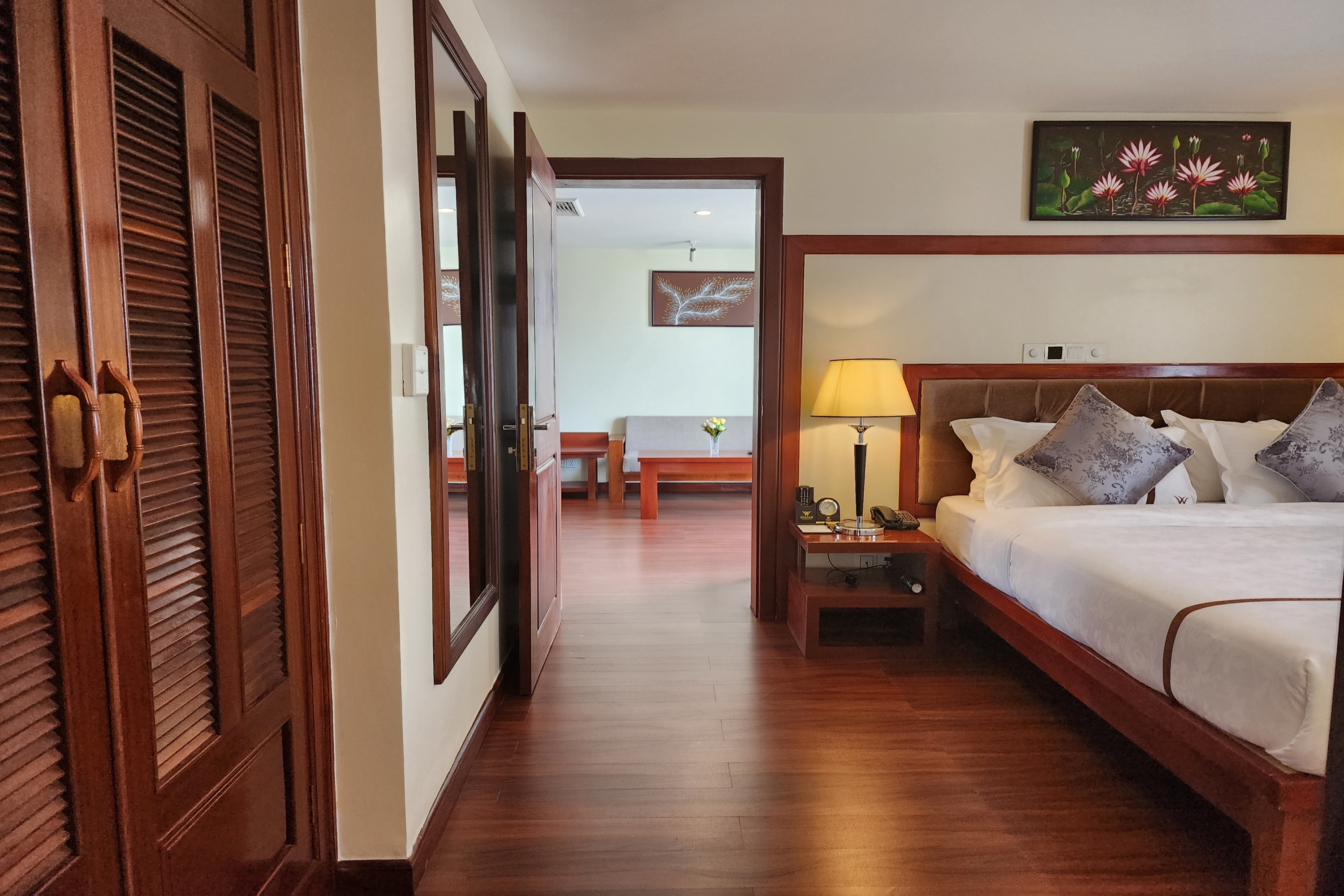 Guest room at the Poulo Wai Hotel, Trademark Collection by Wyndham in Phnom Penh, Other than US/Canada