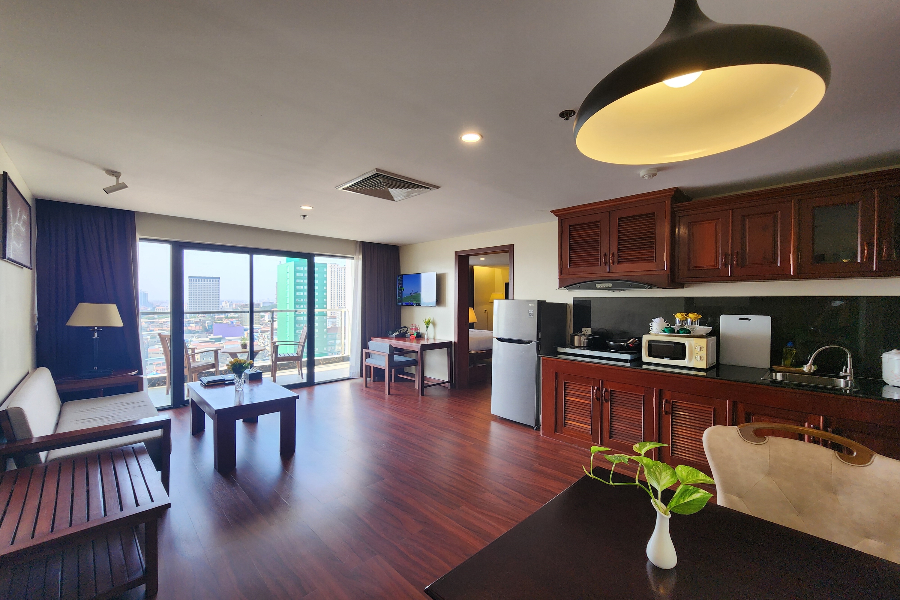 Guest room at the Poulo Wai Hotel, Trademark Collection by Wyndham in Phnom Penh, Other than US/Canada