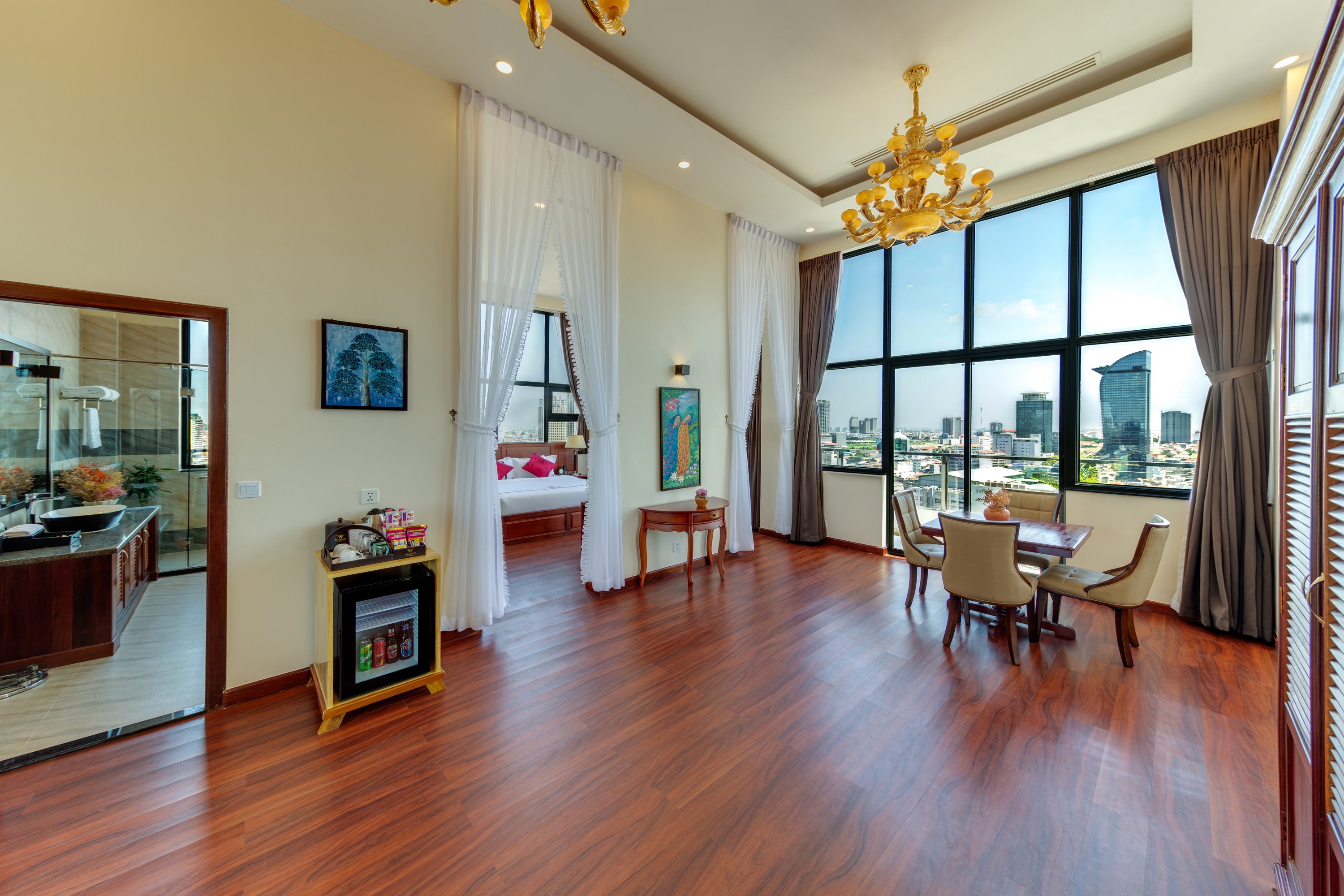 Guest room at the Poulo Wai Hotel, Trademark Collection by Wyndham in Phnom Penh, Other than US/Canada