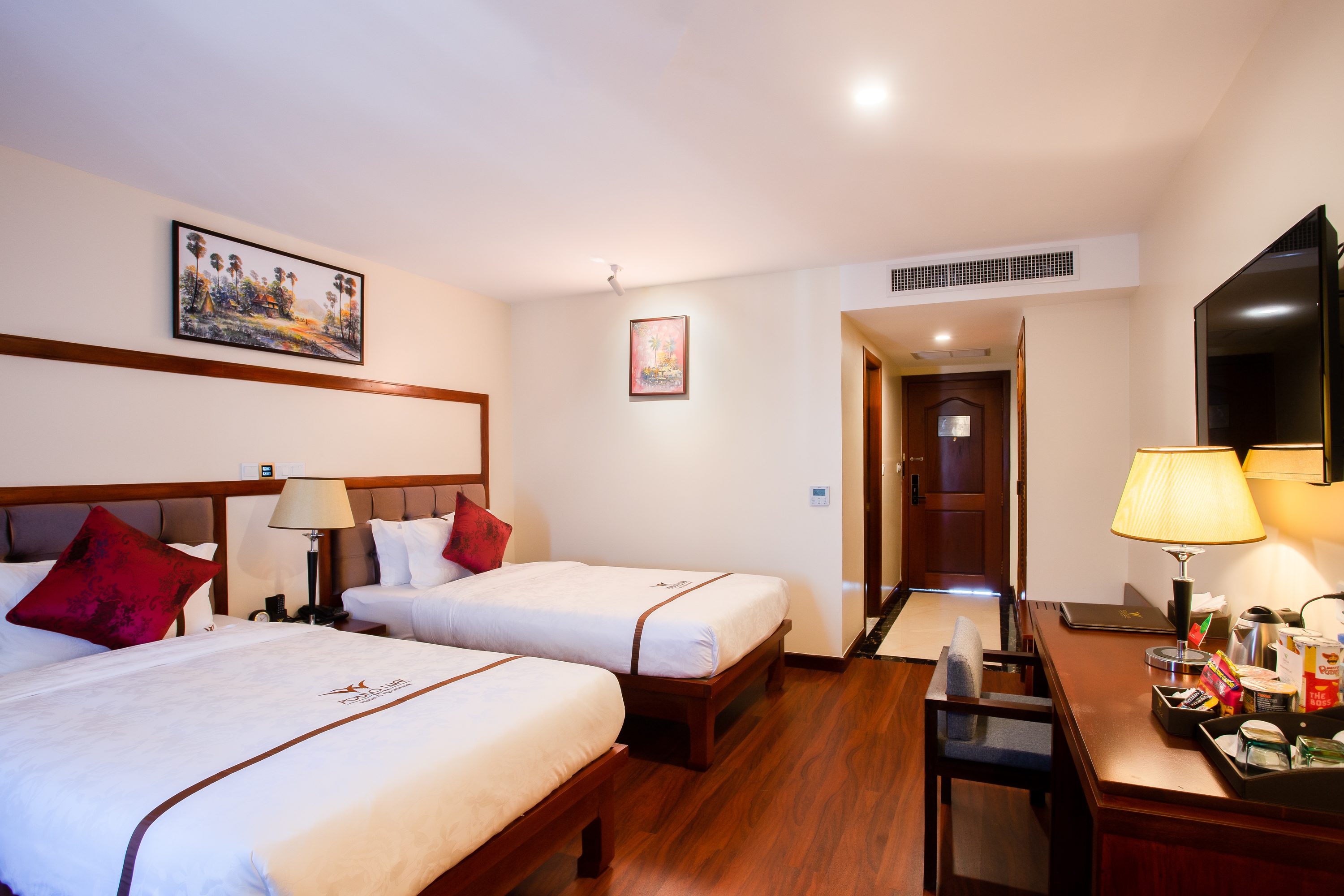 Guest room at the Poulo Wai Hotel, Trademark Collection by Wyndham in Phnom Penh, Other than US/Canada