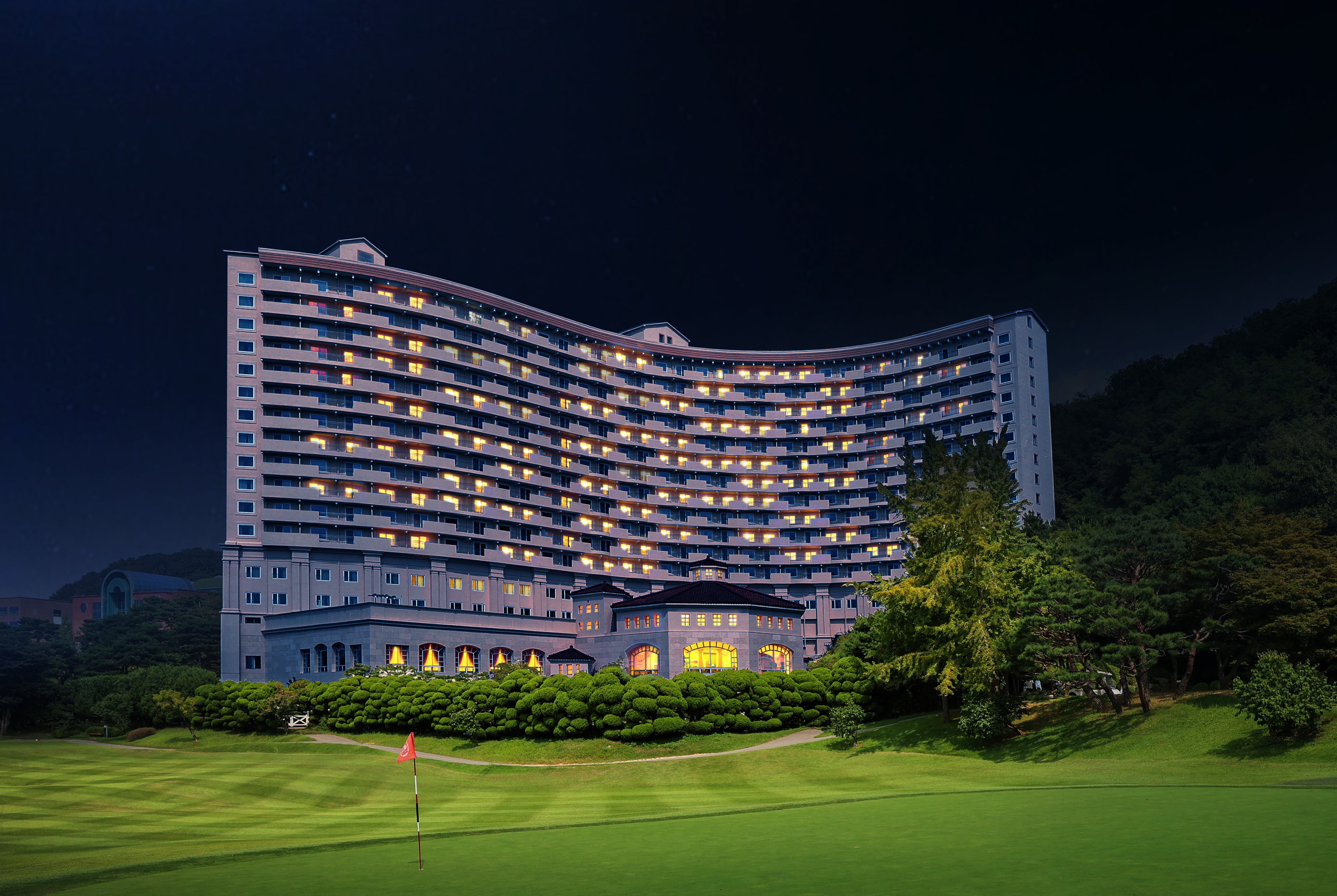 Exterior of La Vie Dor Hotel and Resort, Trademark Collection by Wyndham hotel in Hwasung, Other than US/Canada