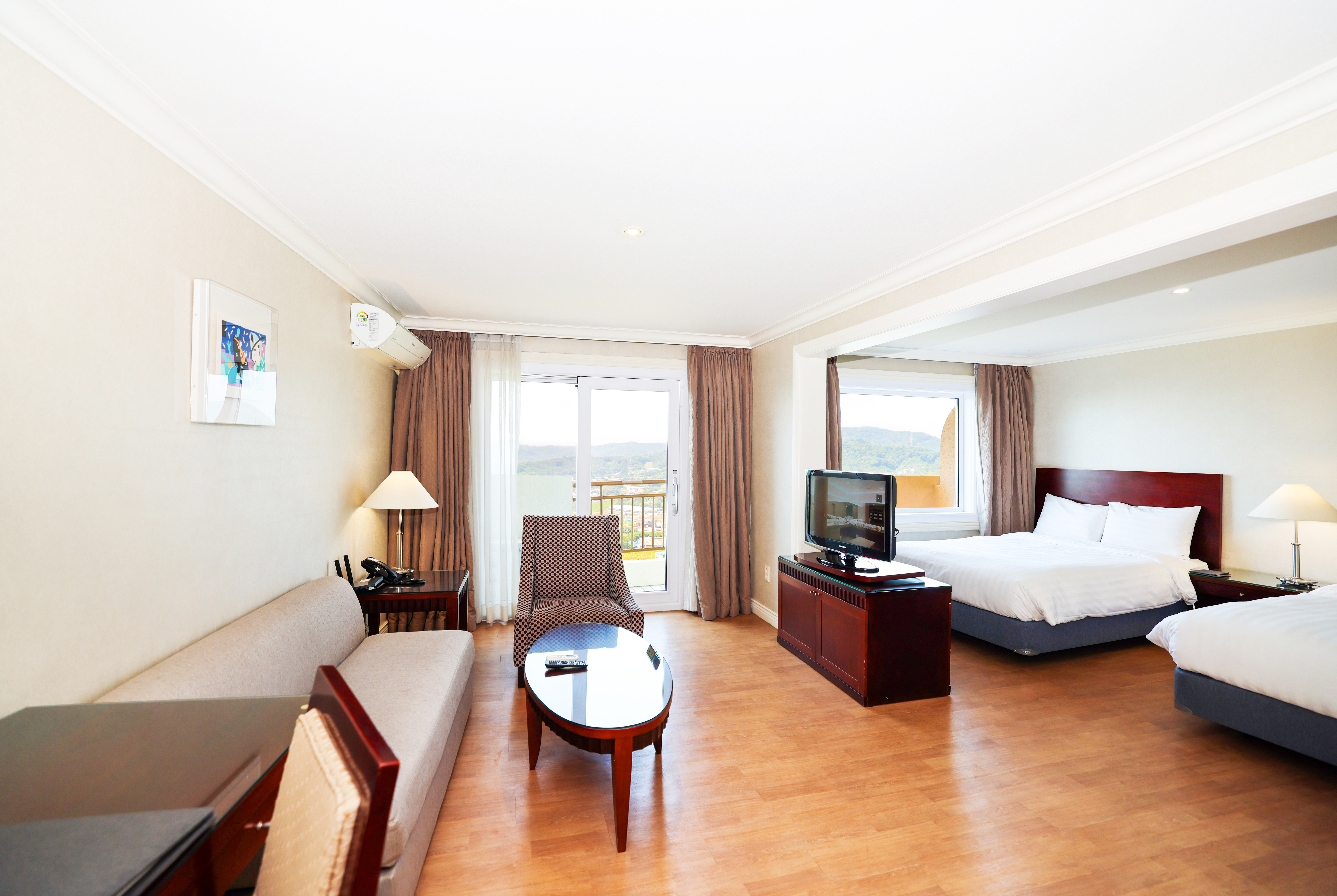 Guest room at the La Vie Dor Hotel and Resort, Trademark Collection by Wyndham in Hwasung, Other than US/Canada