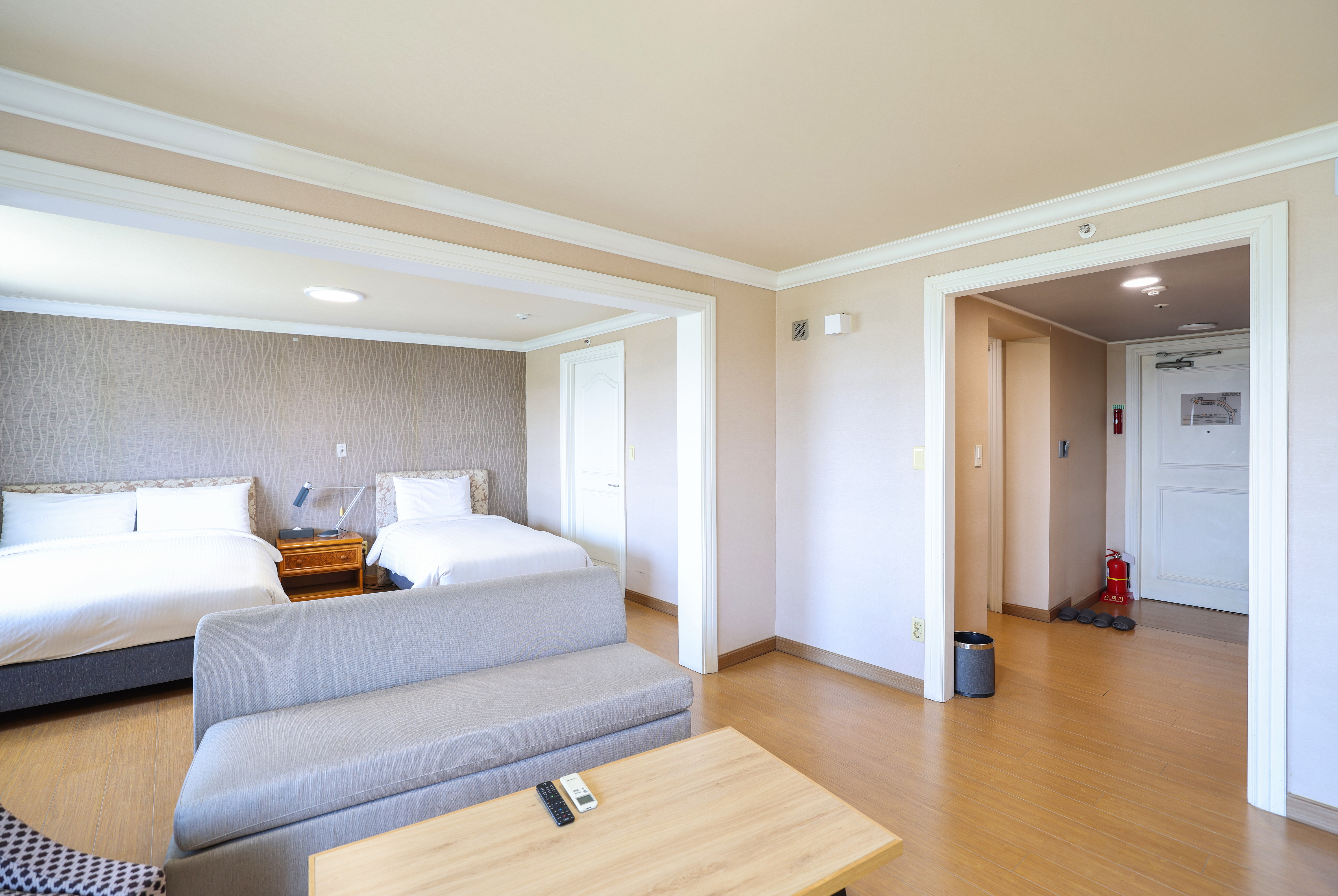 Guest room at the La Vie Dor Hotel and Resort, Trademark Collection by Wyndham in Hwasung, Other than US/Canada