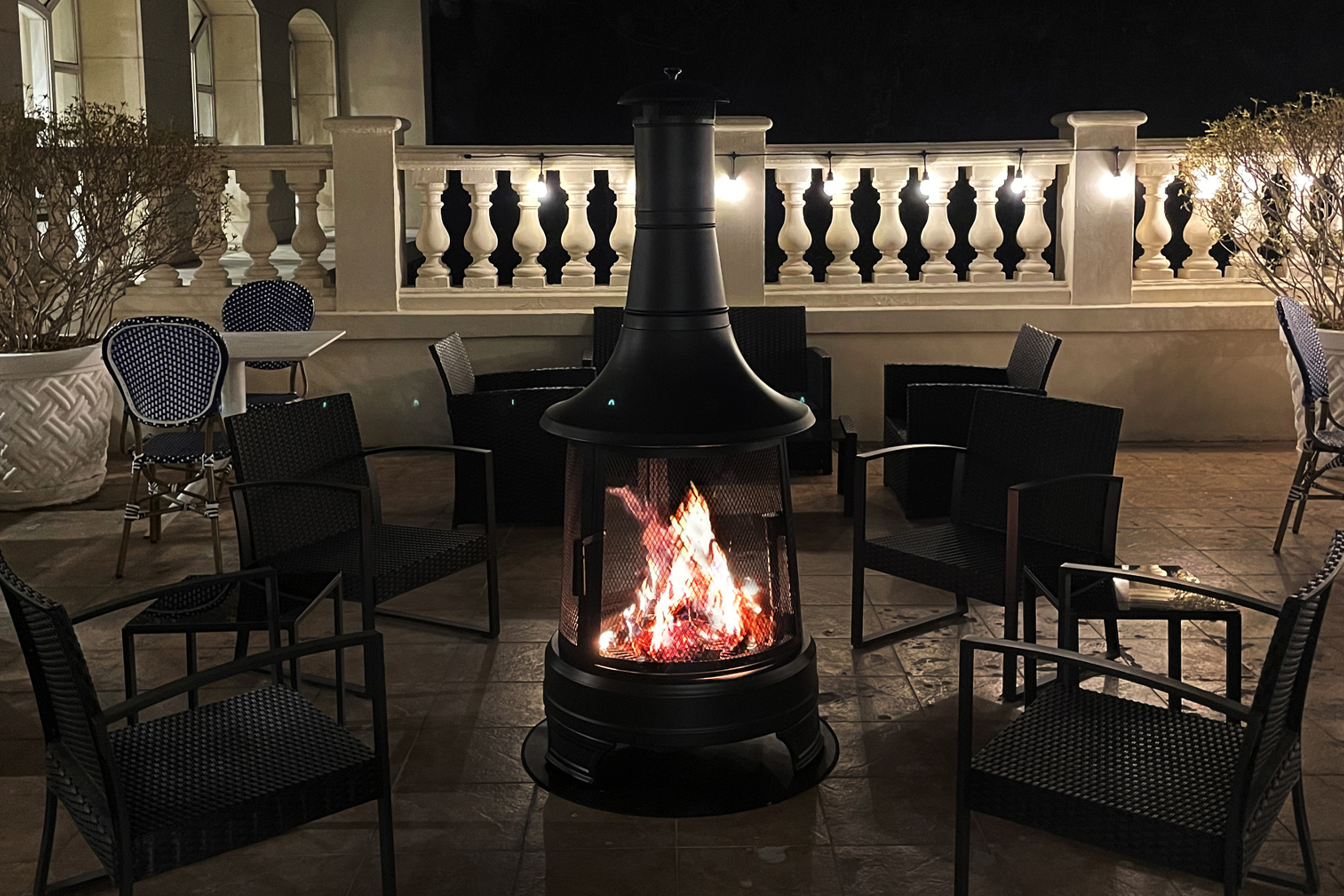 Firepit at La Vie Dor Hotel and Resort, Trademark Collection by Wyndham in Hwasung, Other than US/Canada