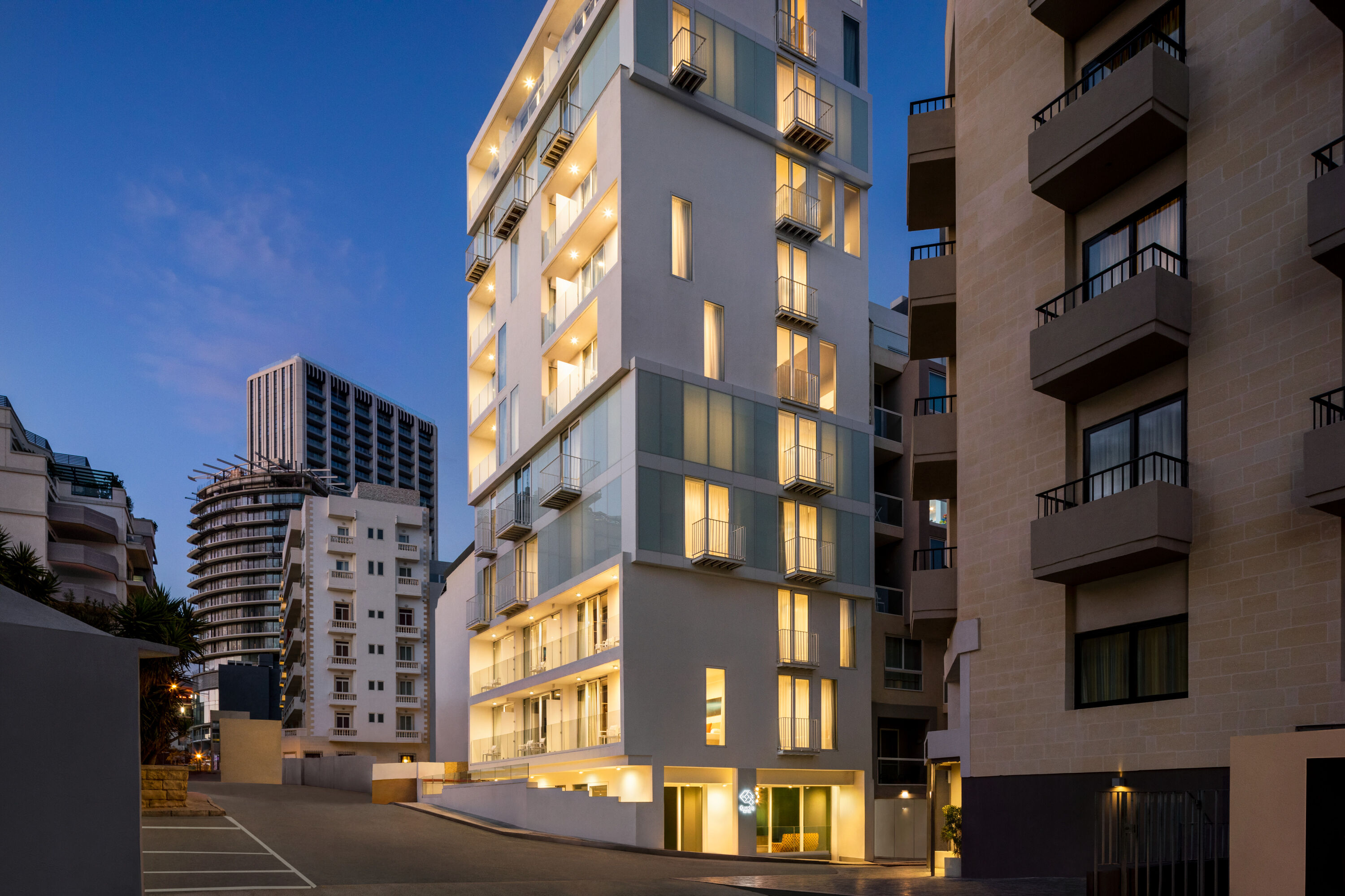 Exterior of Quadro Hotel, Trademark Collection by Wyndham hotel in St Julians, Other than US/Canada