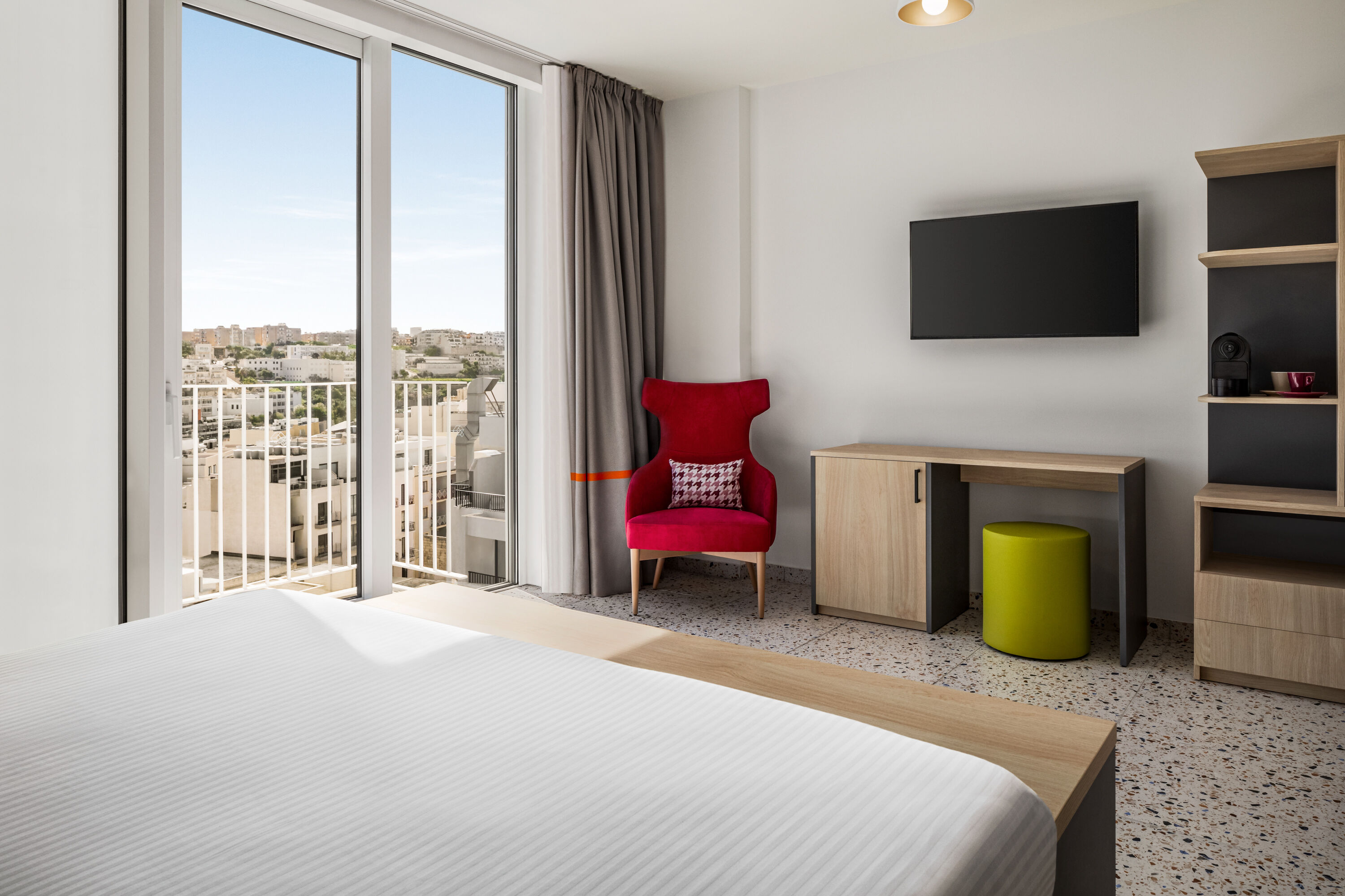 Guest room at the Quadro Hotel, Trademark Collection by Wyndham in St Julians, Other than US/Canada