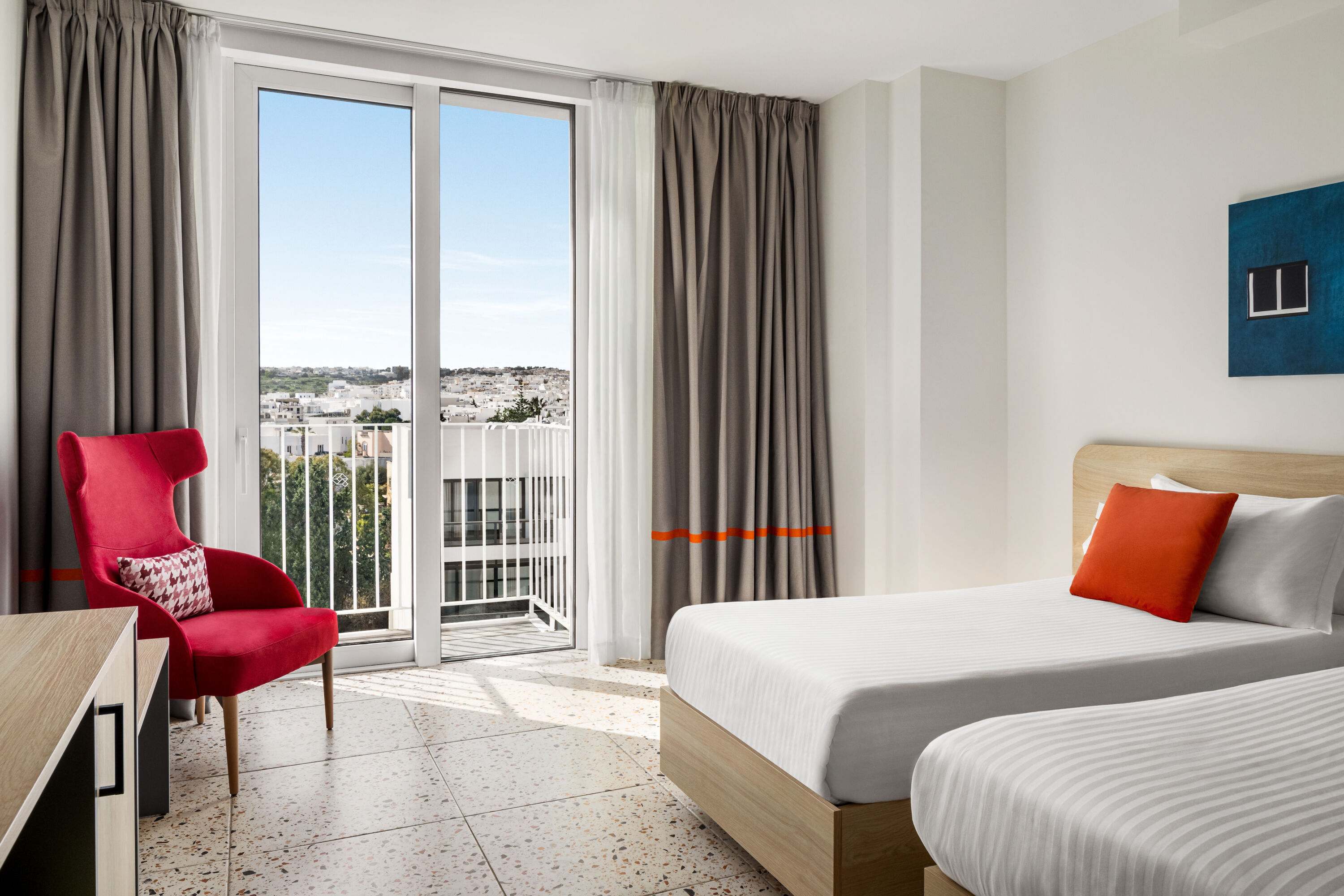 Guest room at the Quadro Hotel, Trademark Collection by Wyndham in St Julians, Other than US/Canada