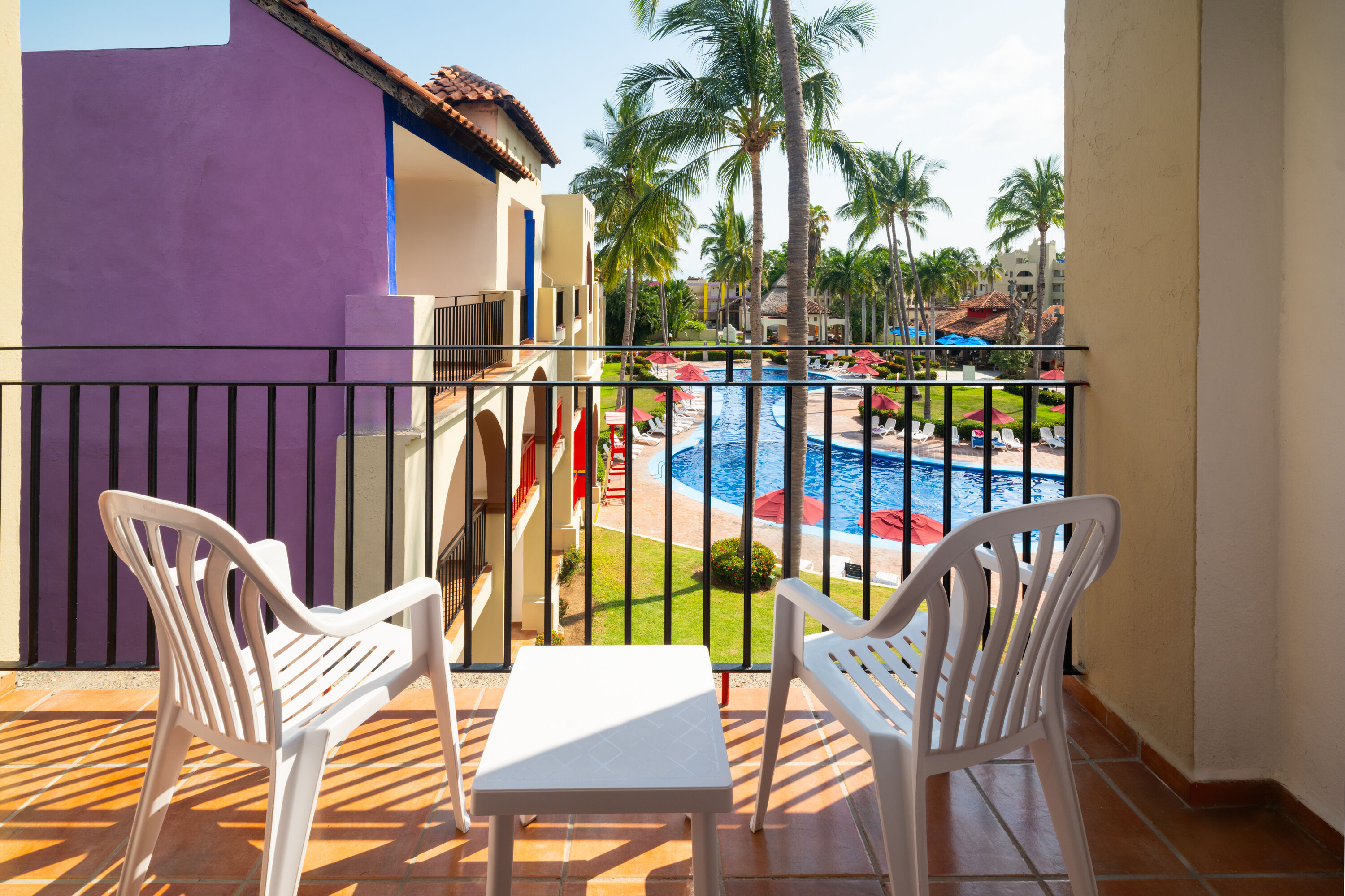 Guest room at the Grand Decameron Complex Bucerias, A Trademark All Inclusive in Bucerias, Other than US/Canada