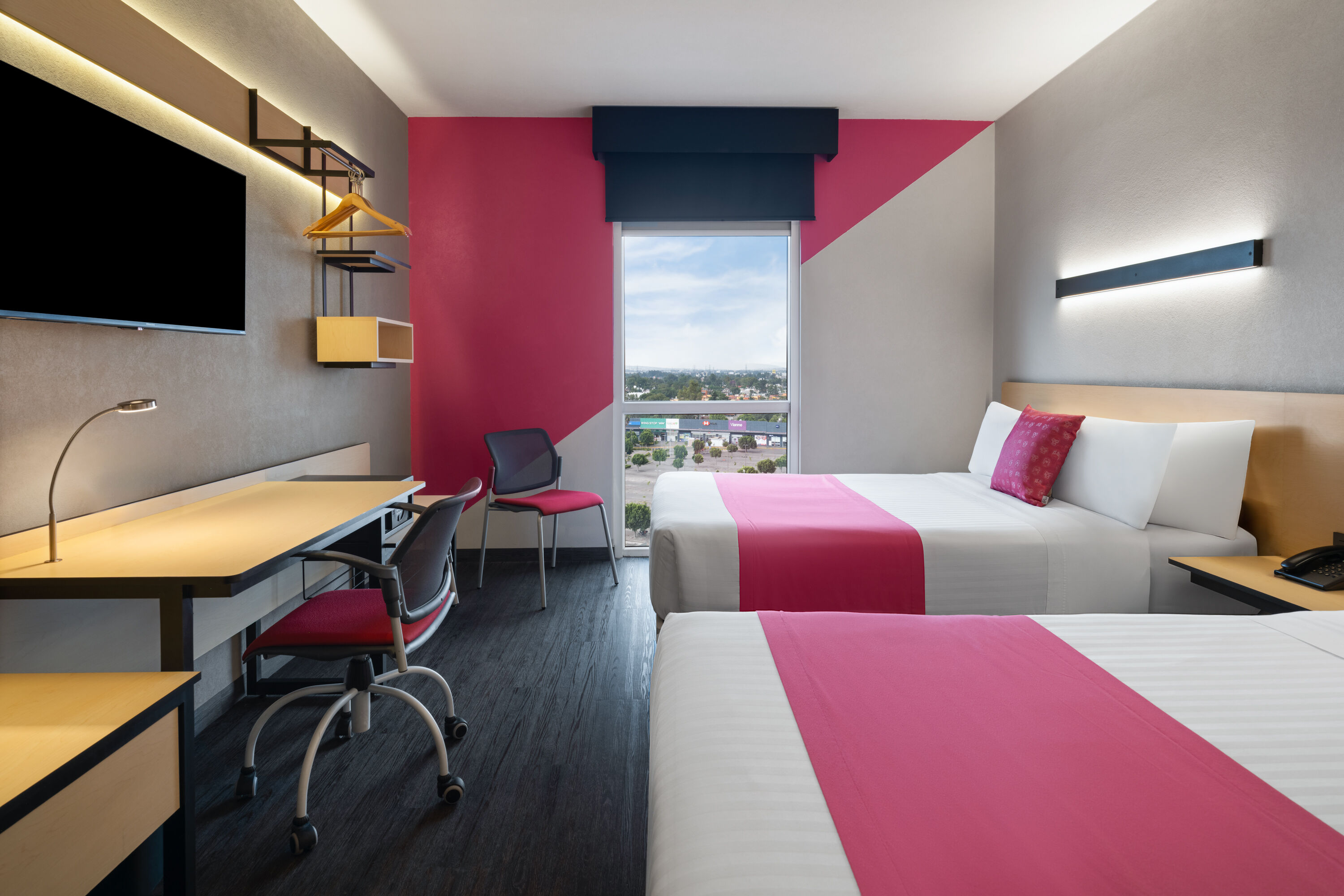 Guest room at the Hotel MX mas cuautitlan Izcalli, Trademark by Wyndham in Estado de Mexico, Other than US/Canada