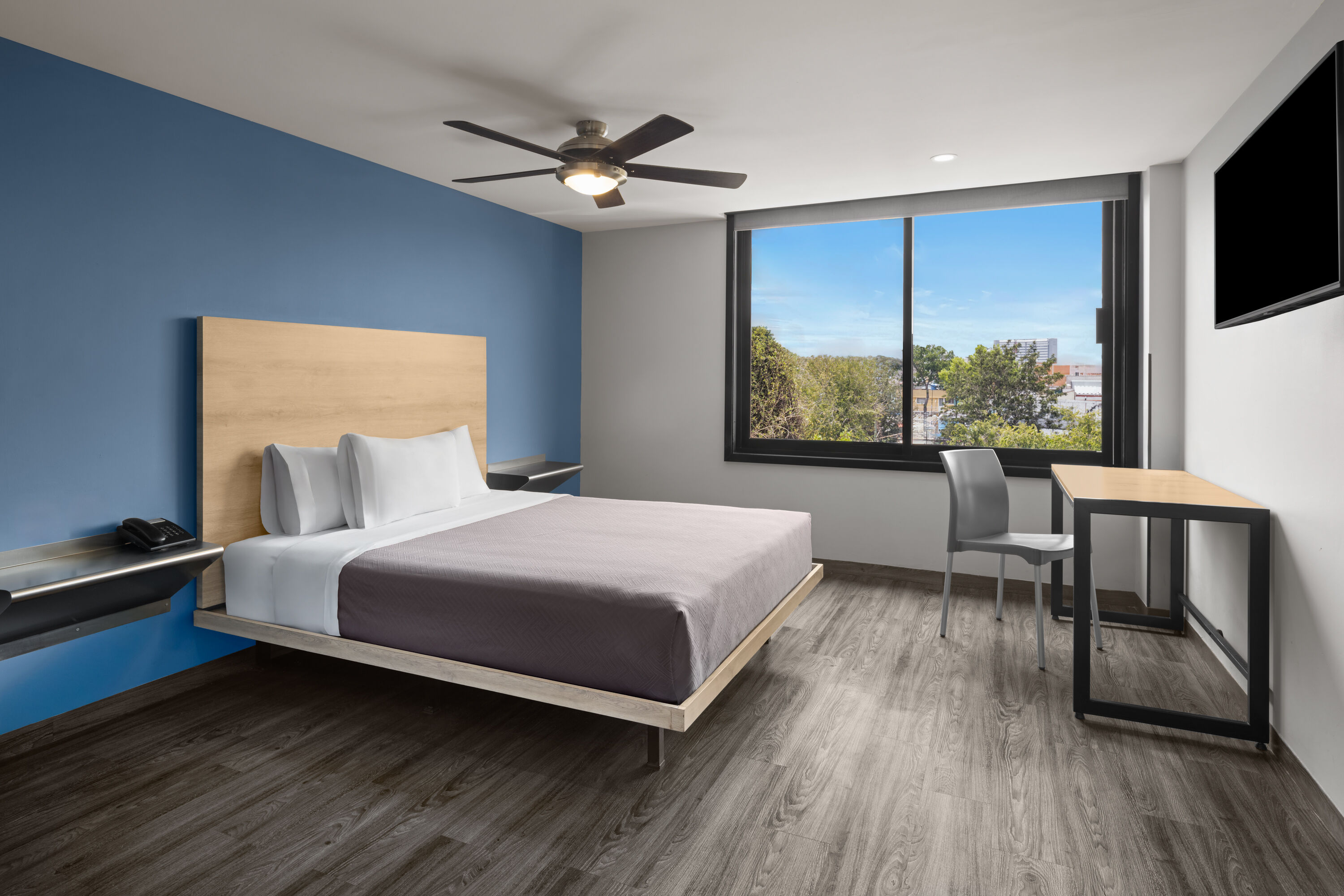 Guest room at the Hotel MX lagunilla CDMX, Trademark Collection by Wyndham in Mexico CIty, Other than US/Canada