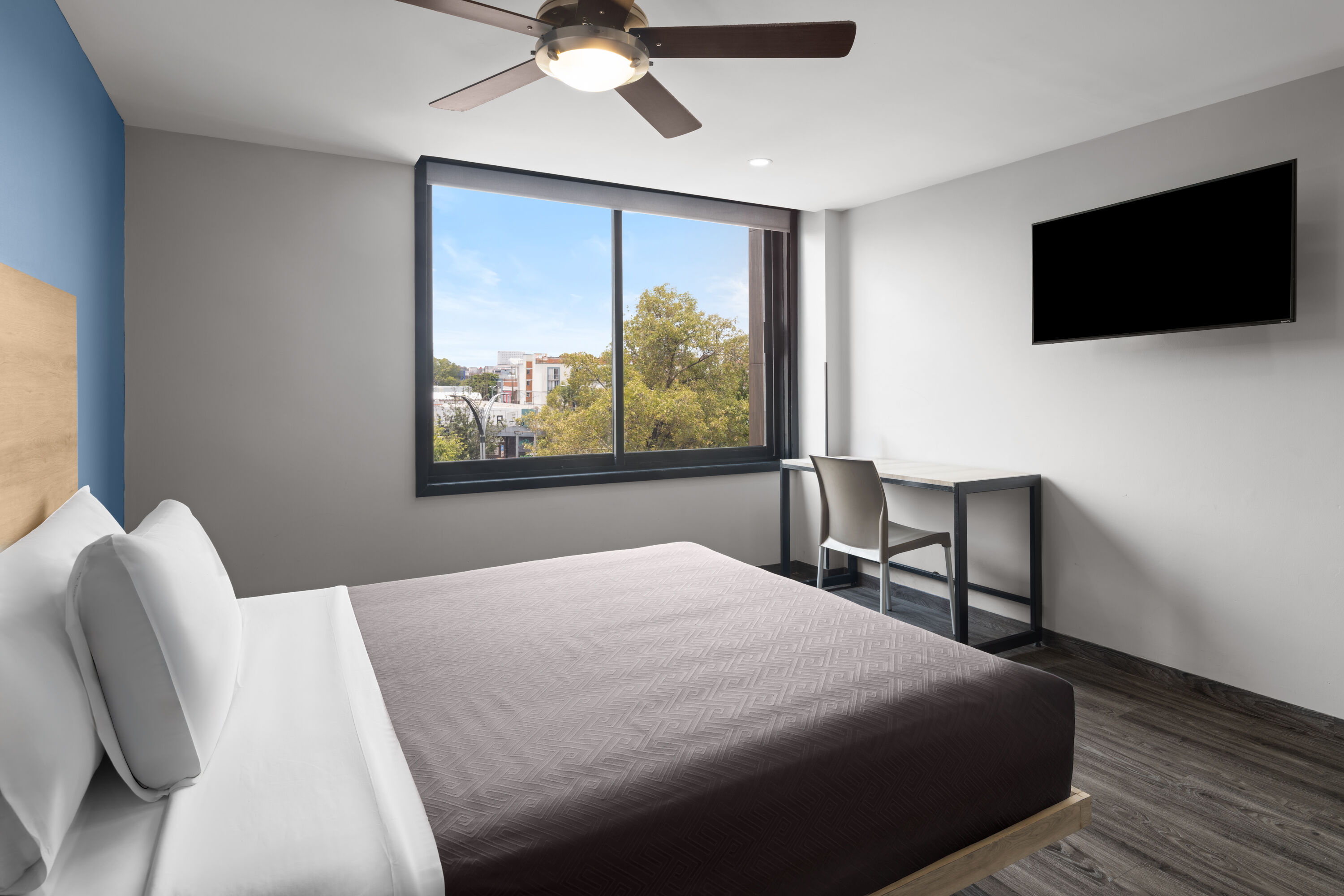 Guest room at the Hotel MX lagunilla CDMX, Trademark Collection by Wyndham in Mexico CIty, Other than US/Canada
