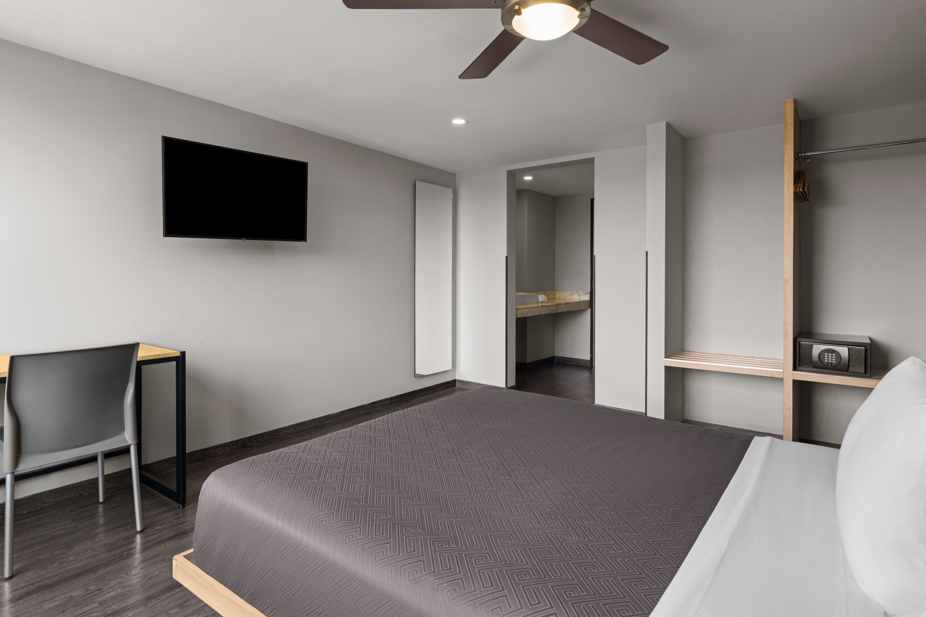 Guest room at the Hotel MX lagunilla CDMX, Trademark Collection by Wyndham in Mexico CIty, Other than US/Canada