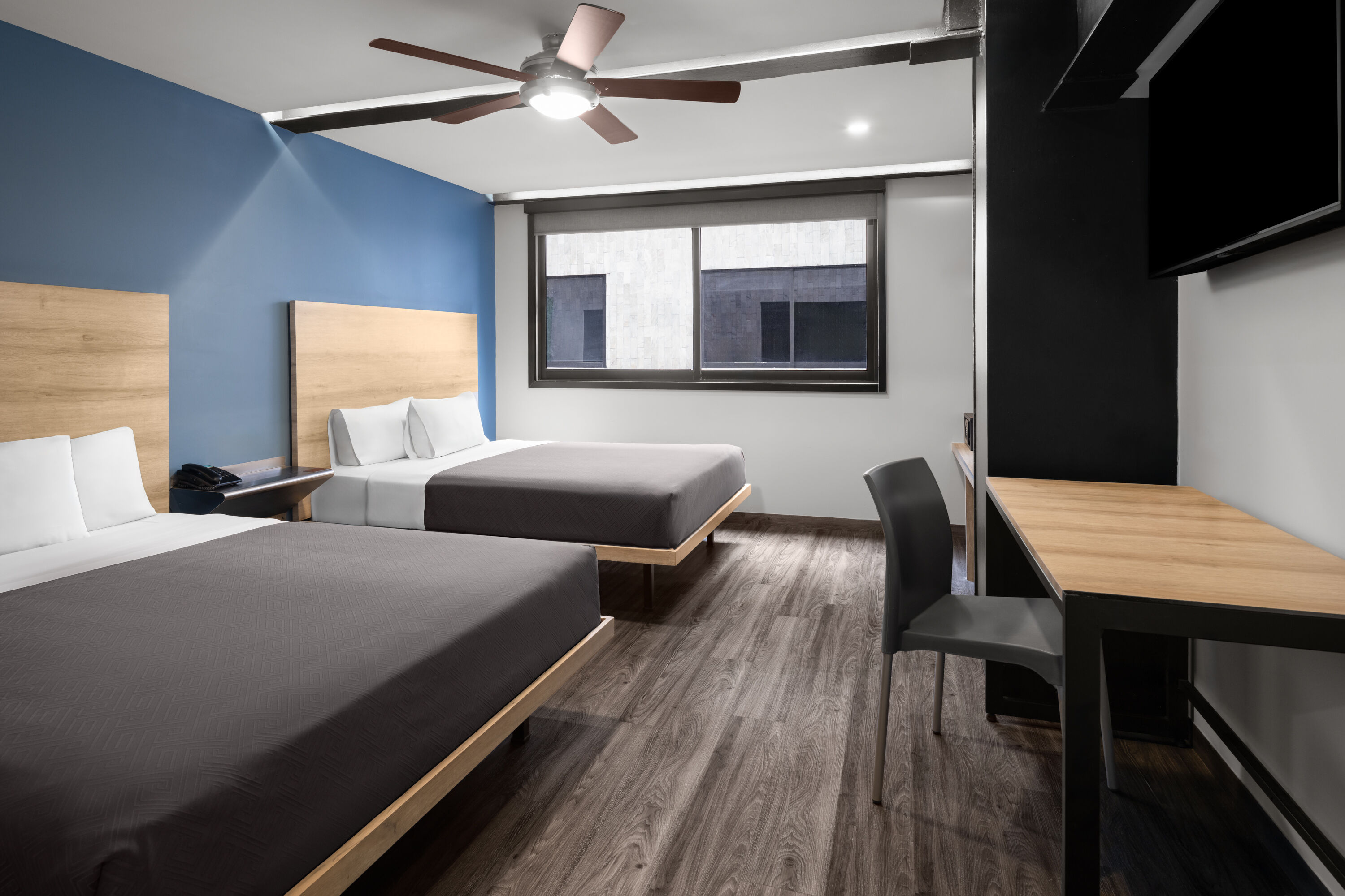 Guest room at the Hotel MX lagunilla CDMX, Trademark Collection by Wyndham in Mexico CIty, Other than US/Canada