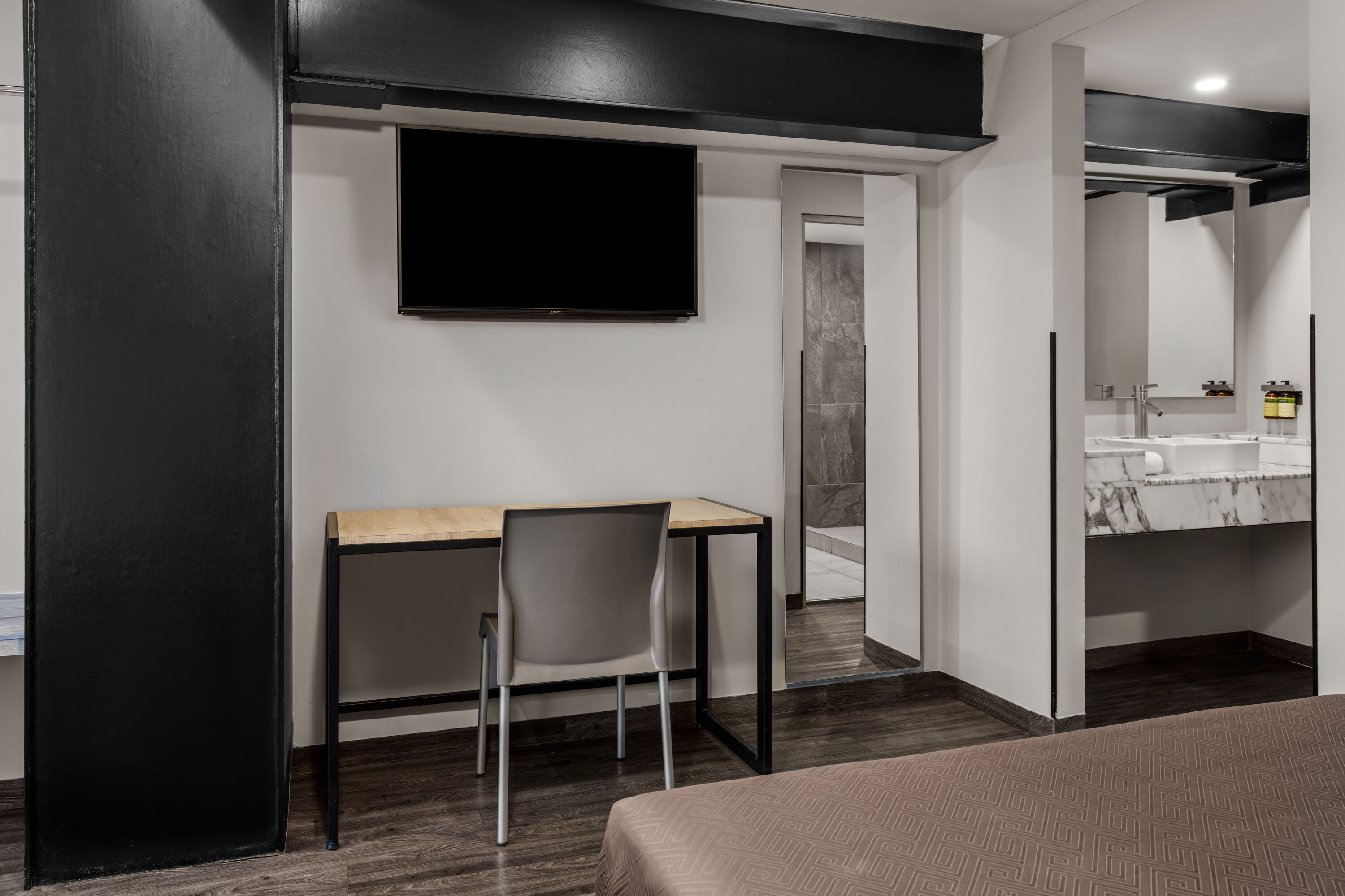 Guest room at the Hotel MX lagunilla CDMX, Trademark Collection by Wyndham in Mexico CIty, Other than US/Canada