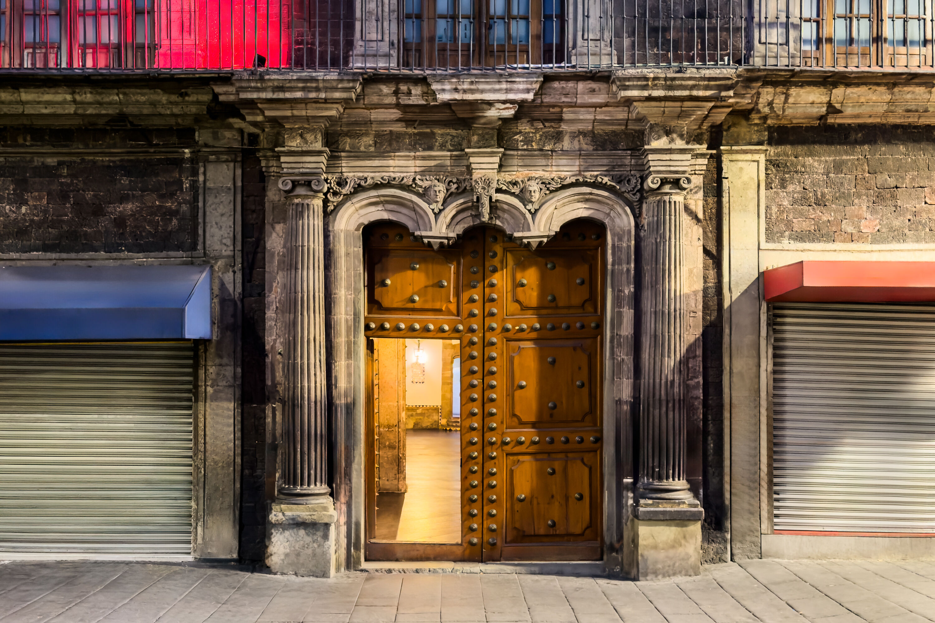 Exterior Dusk Image of Hotel MX mas centro CDMX, Trademark Collection by Wyndham hotel in Mexico City, Other than US/Canada