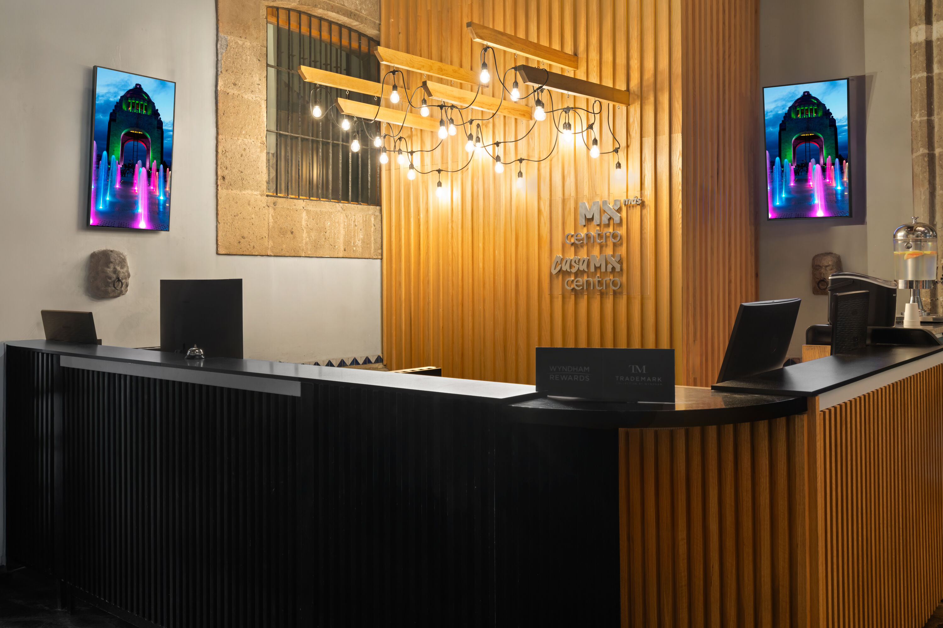 Hotel MX mas centro CDMX, Trademark Collection by Wyndham reception in Mexico City, Other than US/Canada