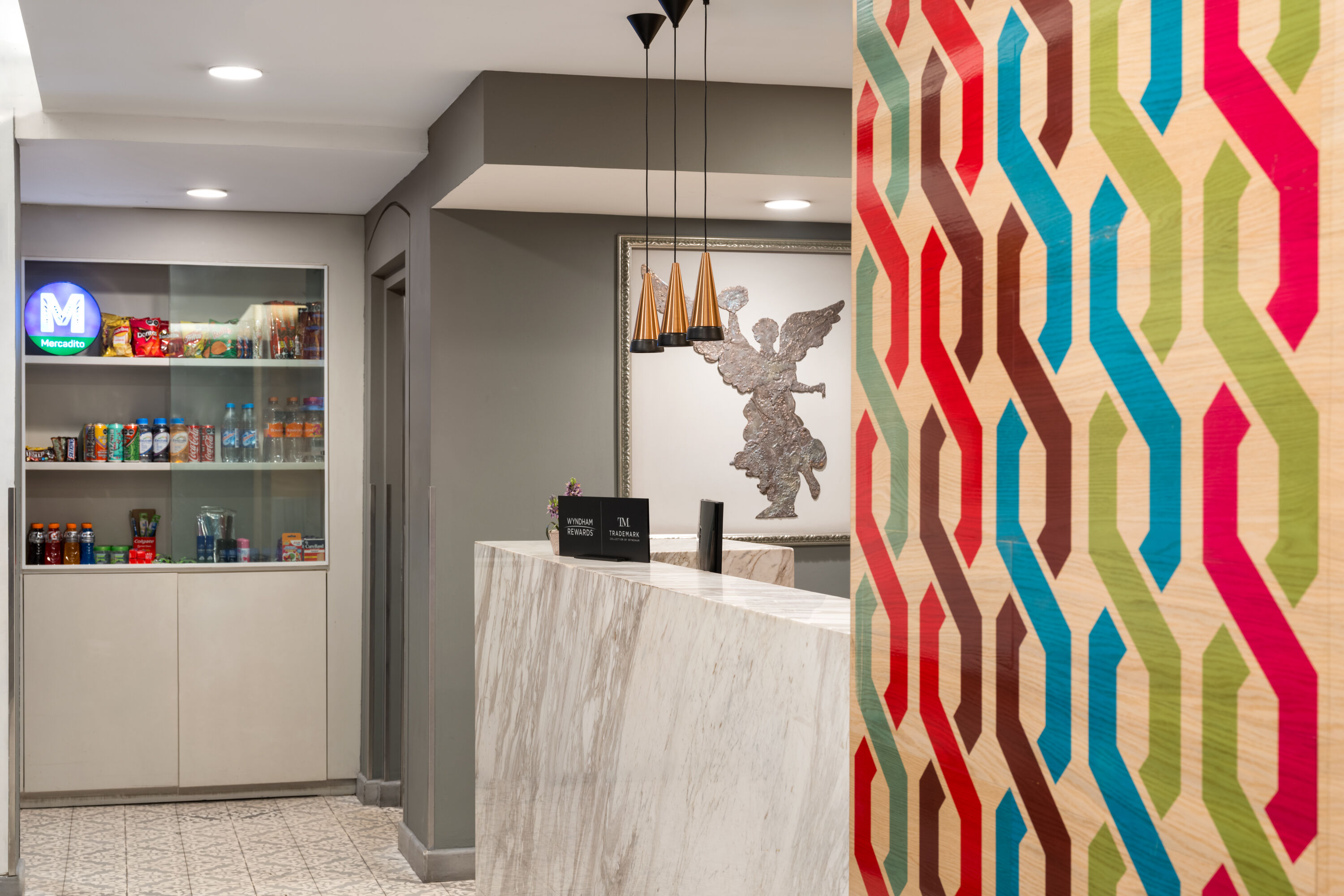 Hotel MX mas reforma CDMX, Trademark Collection by Wyndham reception in Mexico City, Other than US/Canada