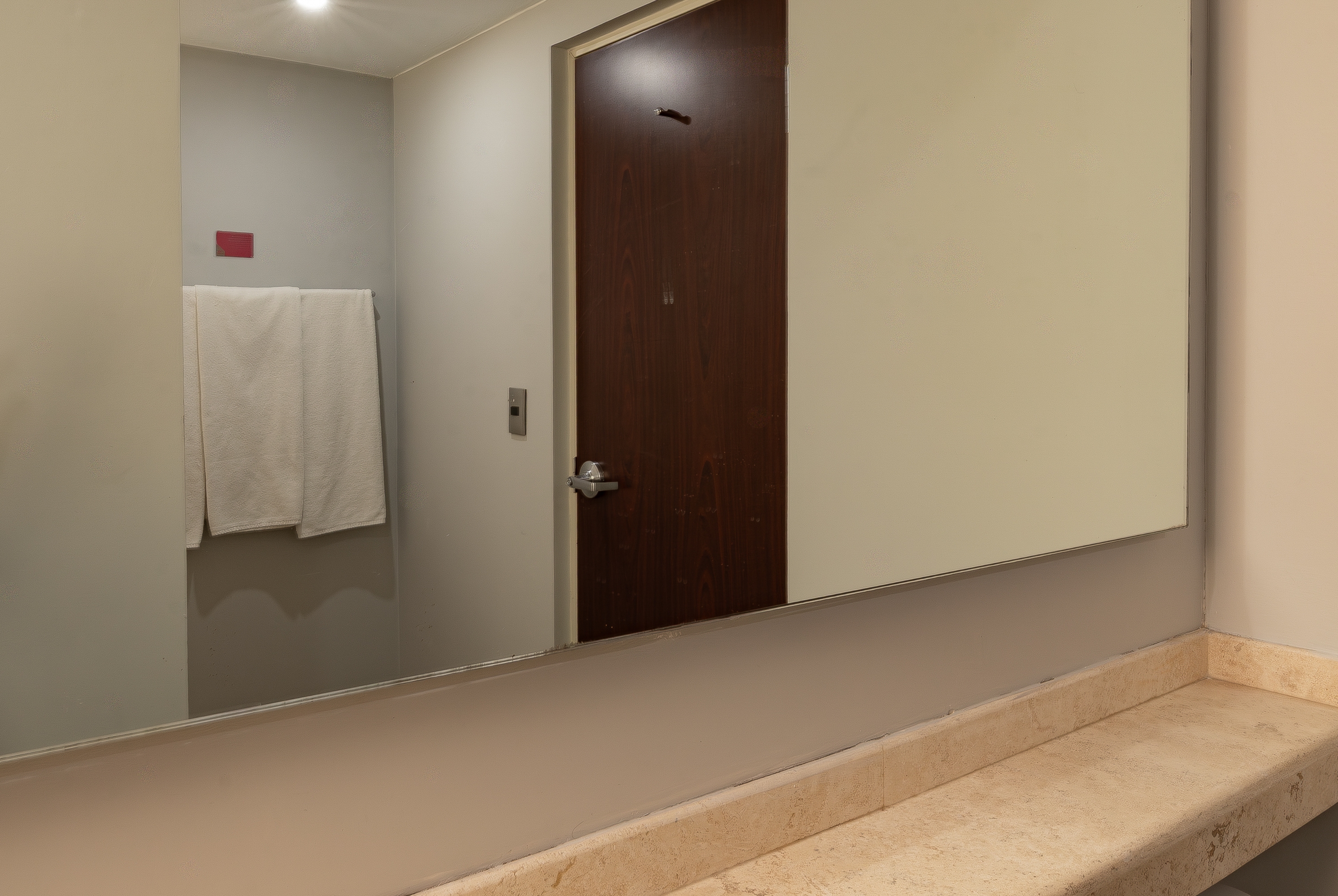 Guest room bath at the Hotel MX forum buenavista CDMX, Trademark by Wyndham in Mexico City, Other than US/Canada