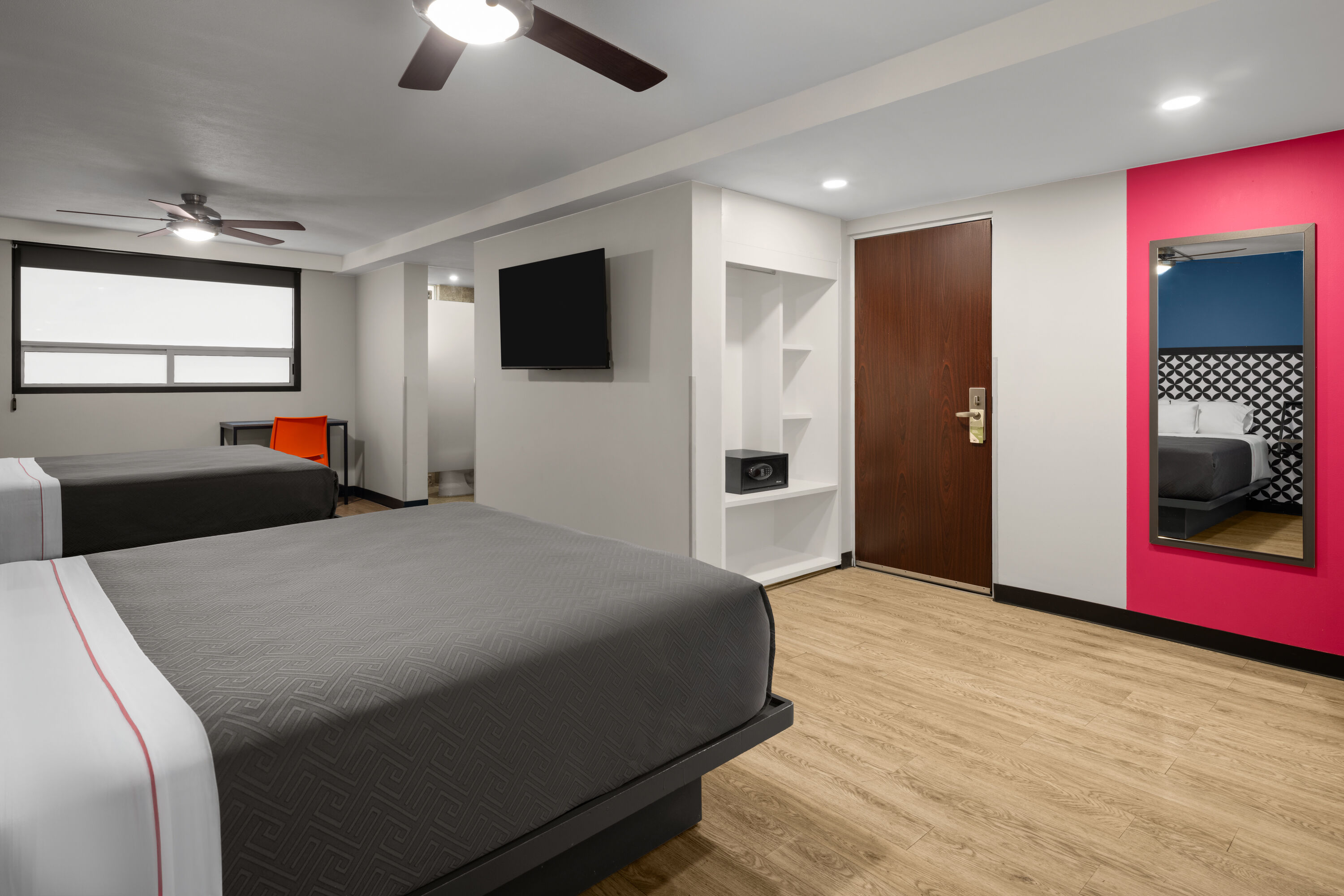 Guest room at the Hotel MX forum buenavista CDMX, Trademark by Wyndham in Mexico City, Other than US/Canada