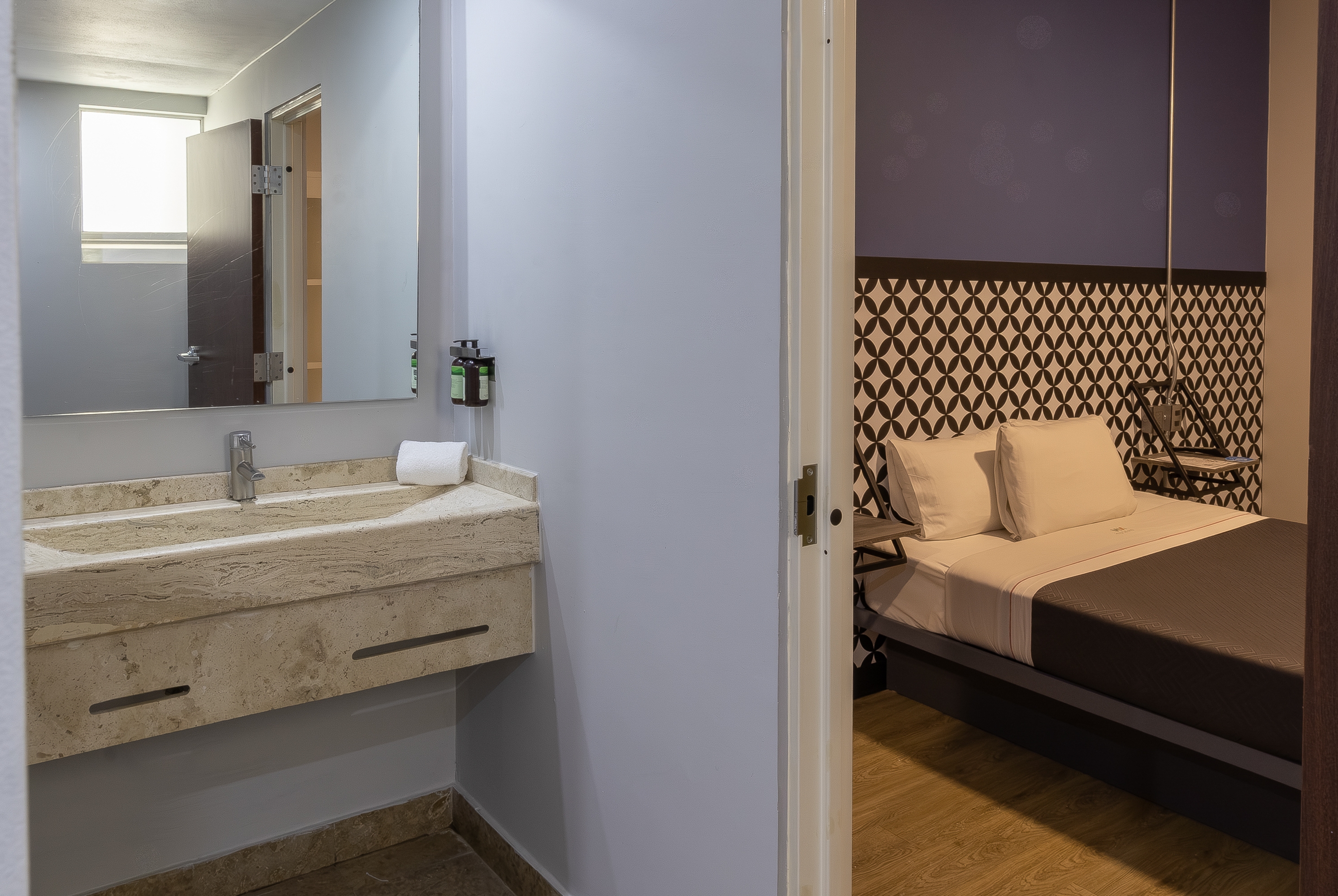 Guest room at the Hotel MX forum buenavista CDMX, Trademark by Wyndham in Mexico City, Other than US/Canada