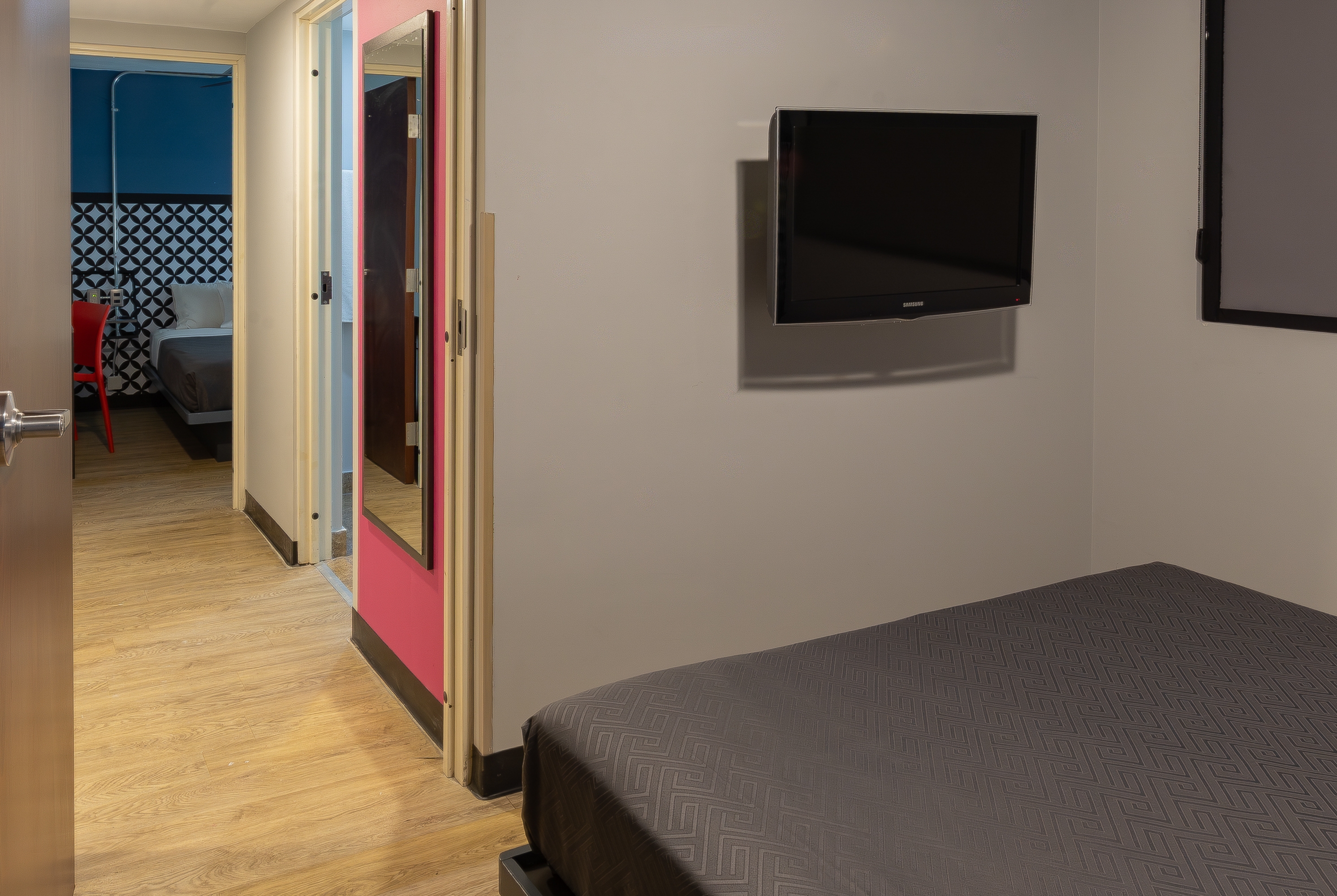 Guest room at the Hotel MX forum buenavista CDMX, Trademark by Wyndham in Mexico City, Other than US/Canada