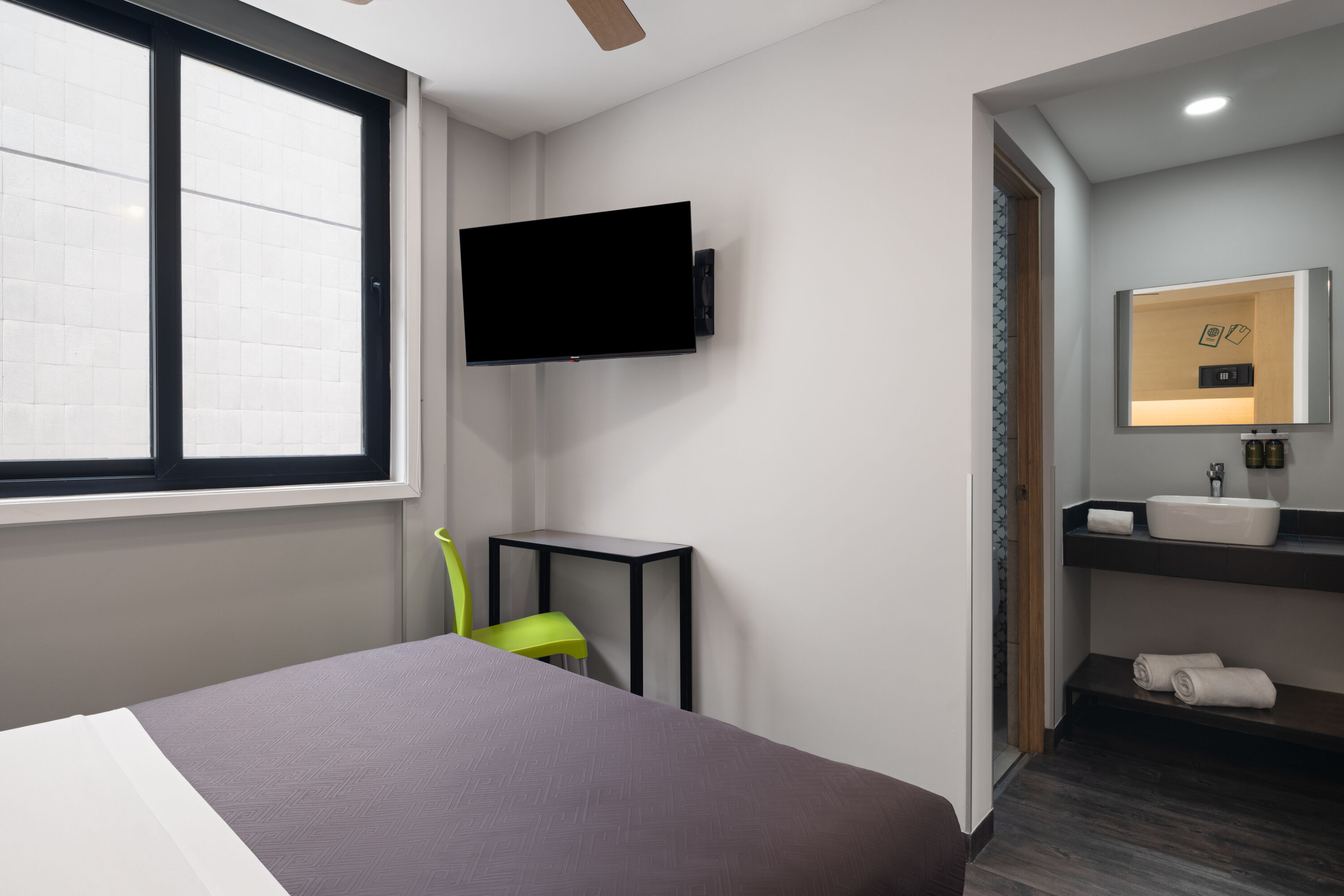 Guest room at the Hotel MX zocalo CDMX, Trademark Collection by Wyndham in Mexico City, Other than US/Canada