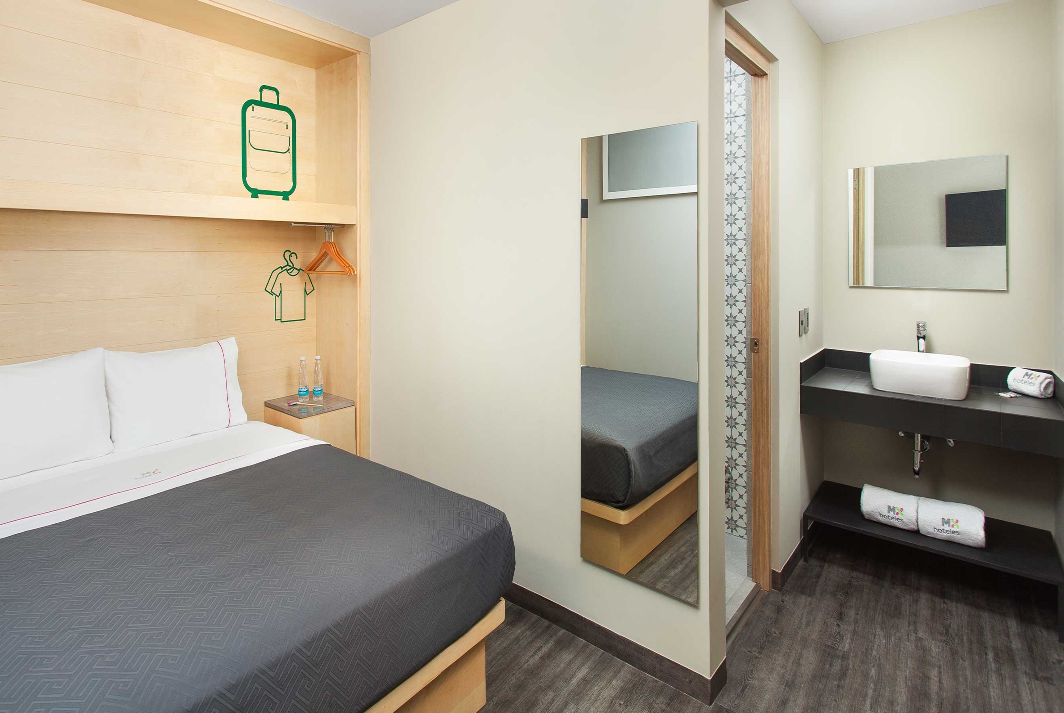 Guest room at the Hotel MX zocalo CDMX, Trademark Collection by Wyndham in Mexico City, Other than US/Canada