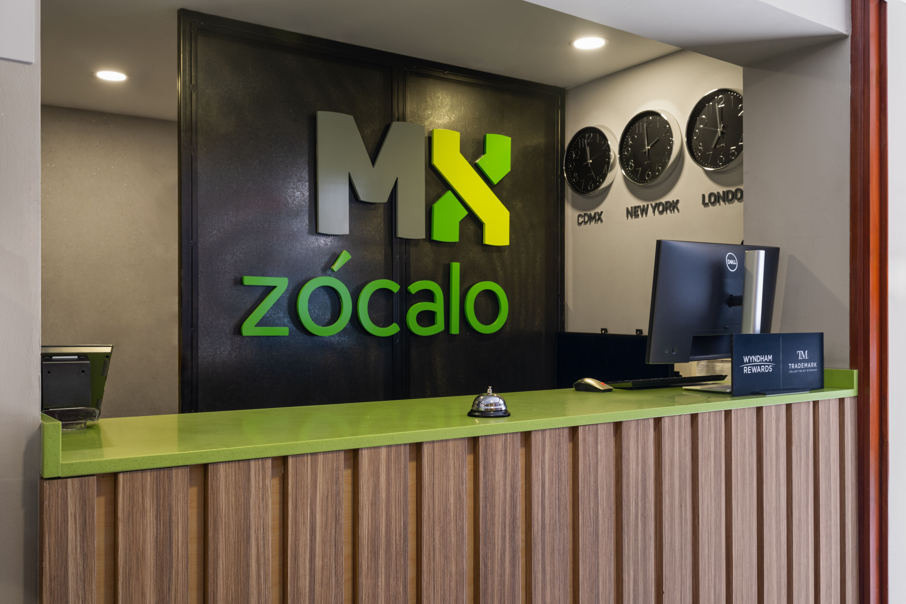 Hotel MX zocalo CDMX, Trademark Collection by Wyndham reception in Mexico City, Other than US/Canada