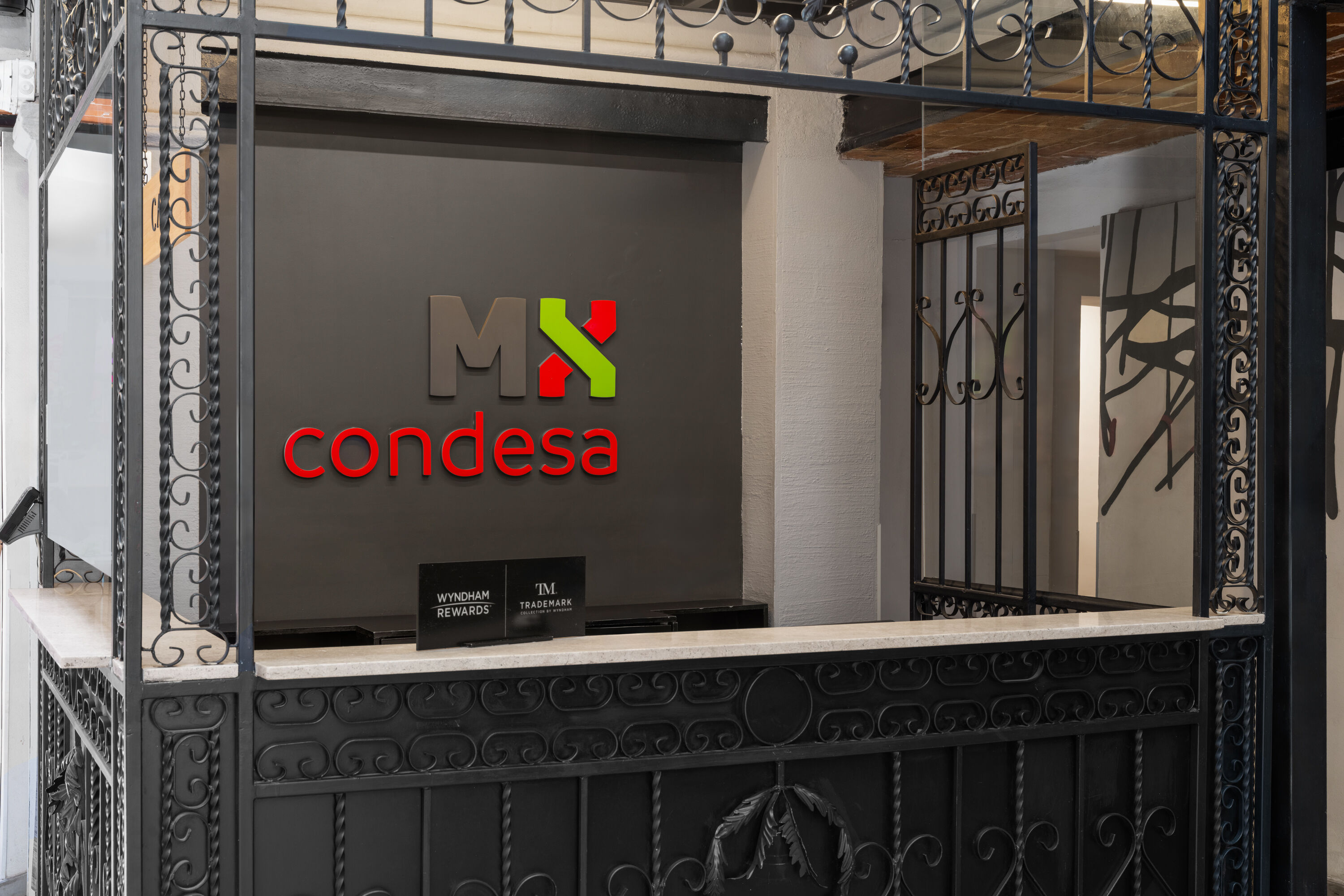Hotel MX condesa CDMX, Trademark Collection by Wyndham reception in Mexico City, Other than US/Canada