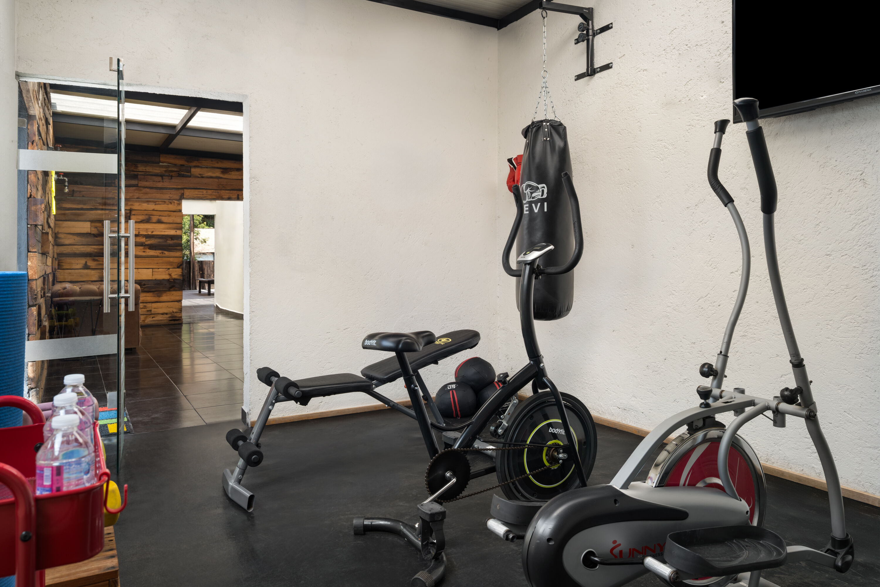 Fitness room at Hotel MX mas roma CDMX, Trademark Collection by Wyndham in Mexico City, Other than US/Canada