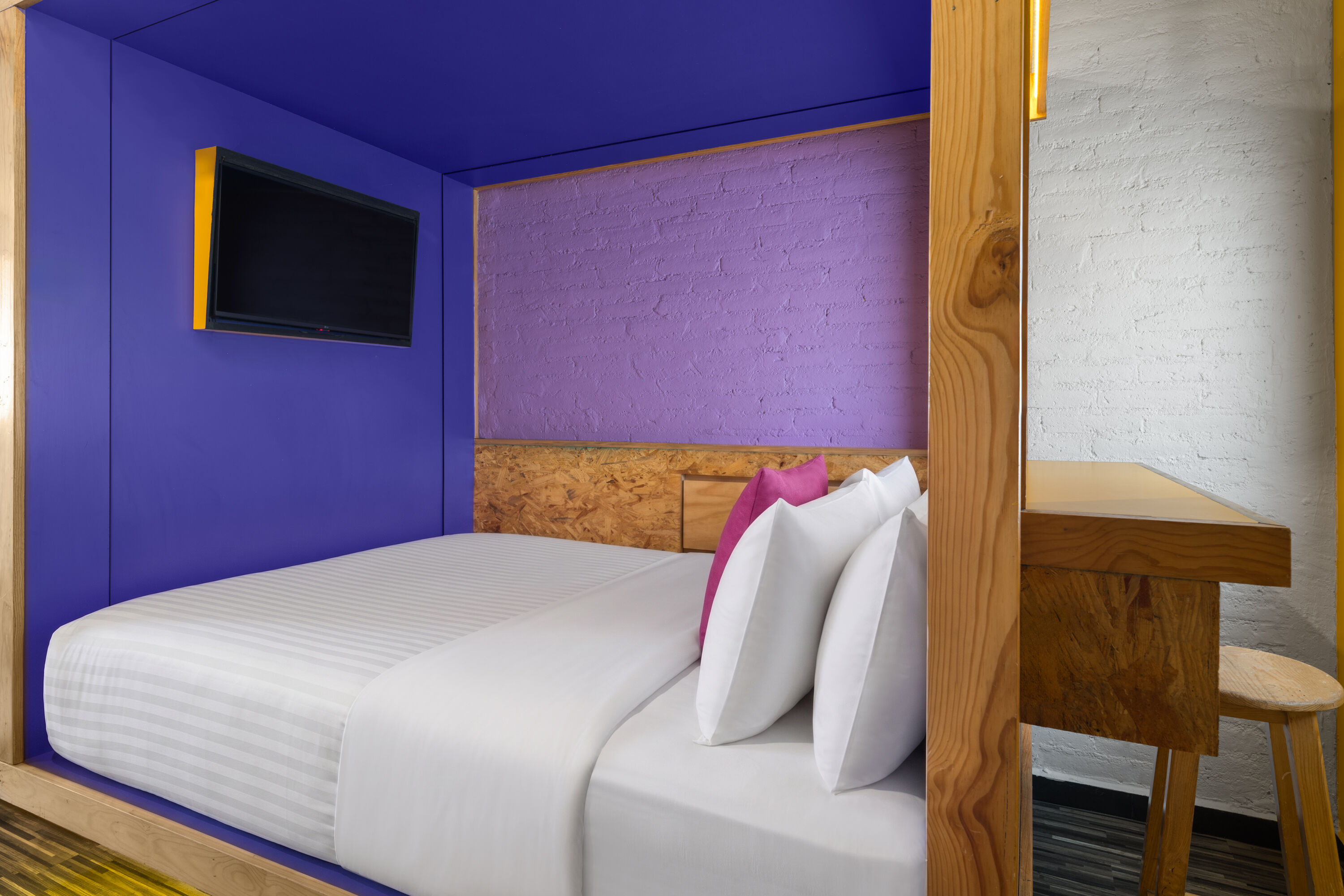 Guest room at the Hotel MX mas roma CDMX, Trademark Collection by Wyndham in Mexico City, Other than US/Canada