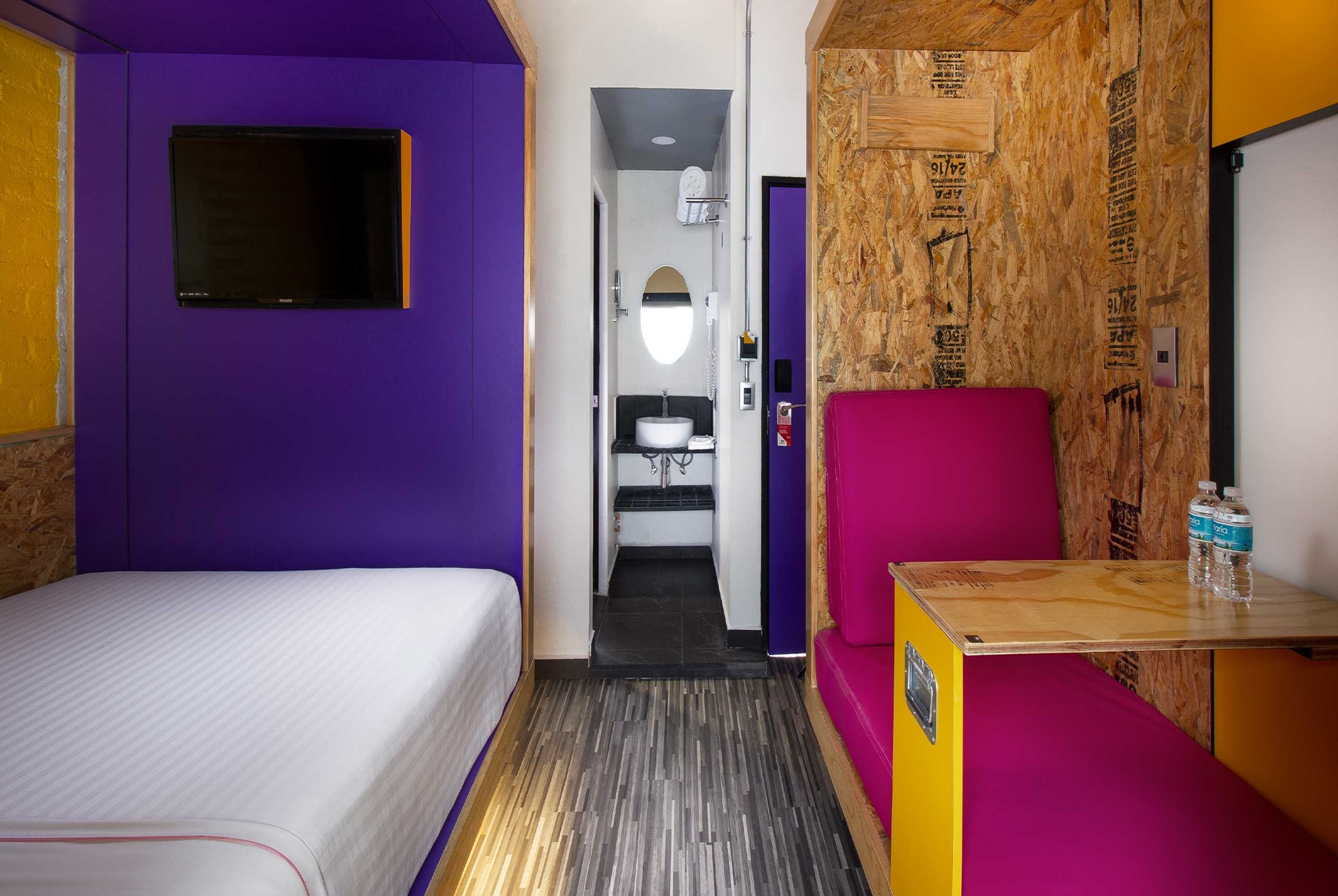 Guest room at the Hotel MX mas roma CDMX, Trademark Collection by Wyndham in Mexico City, Other than US/Canada