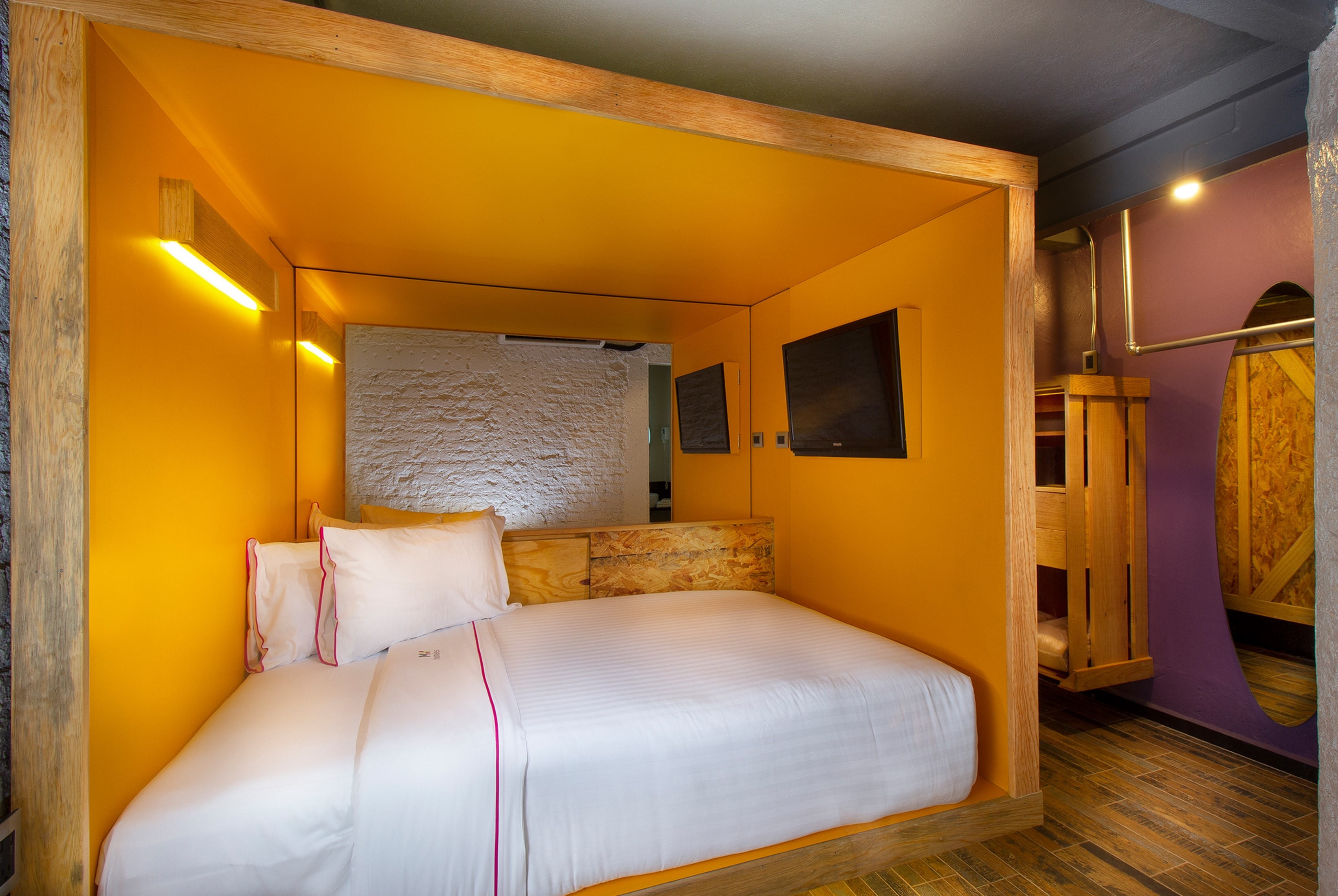 Guest room at the Hotel MX mas roma CDMX, Trademark Collection by Wyndham in Mexico City, Other than US/Canada