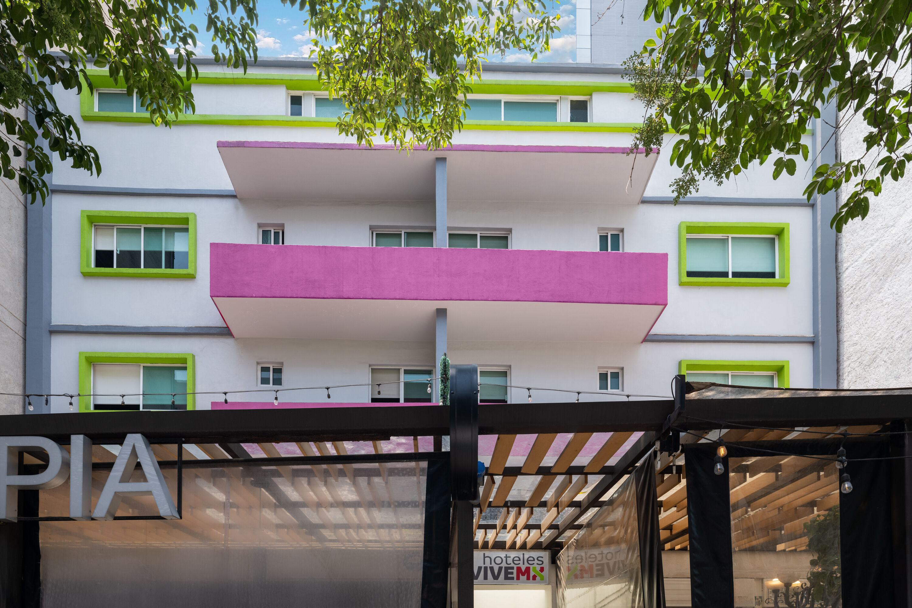 Exterior Day Image of Hotel VIVE MX wtc CDMX, Trademark Collection by Wyndham hotel in Mexico City, Other than US/Canada