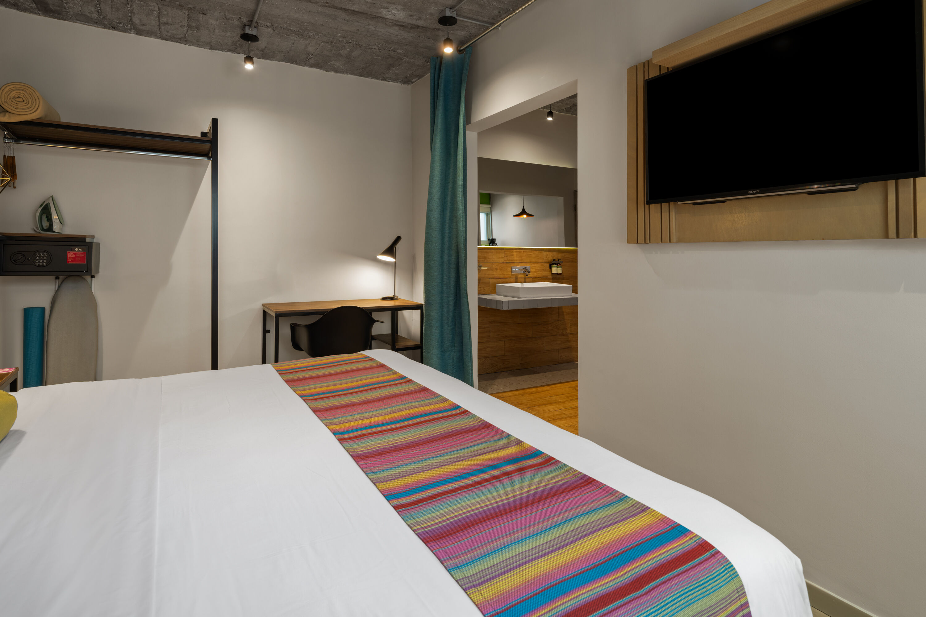 Guest room at the Hotel VIVE MX wtc CDMX, Trademark Collection by Wyndham in Mexico City, Other than US/Canada