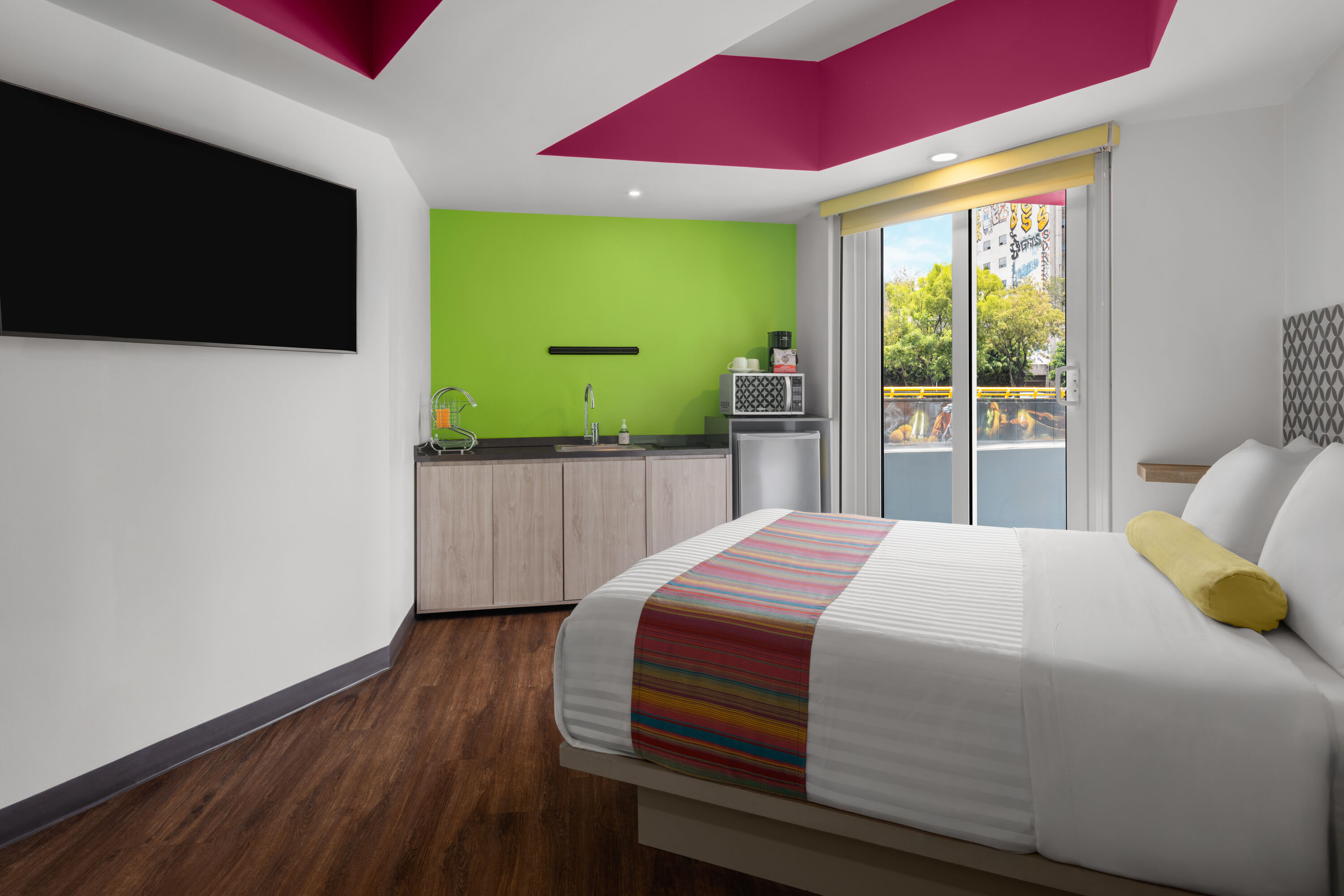 Hotel VIVE MX cuauhtemoc CDMX, Trademark by Wyndham suite in Mexico, Other than US/Canada