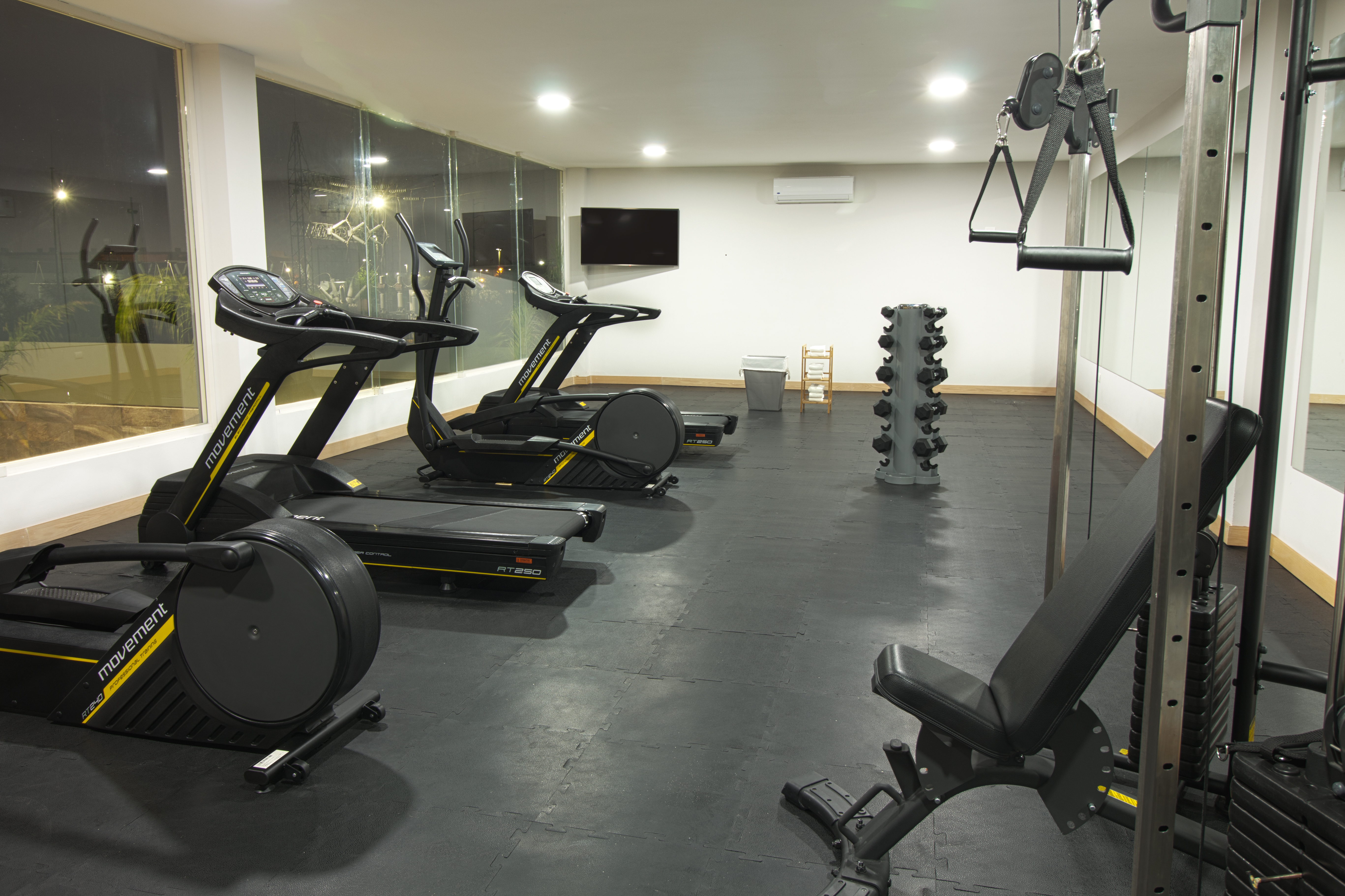 Fitness room at CHN Hotel Monterrey Aeropuerto, Trademark by Wyndham in Monterrey, Other than US/Canada
