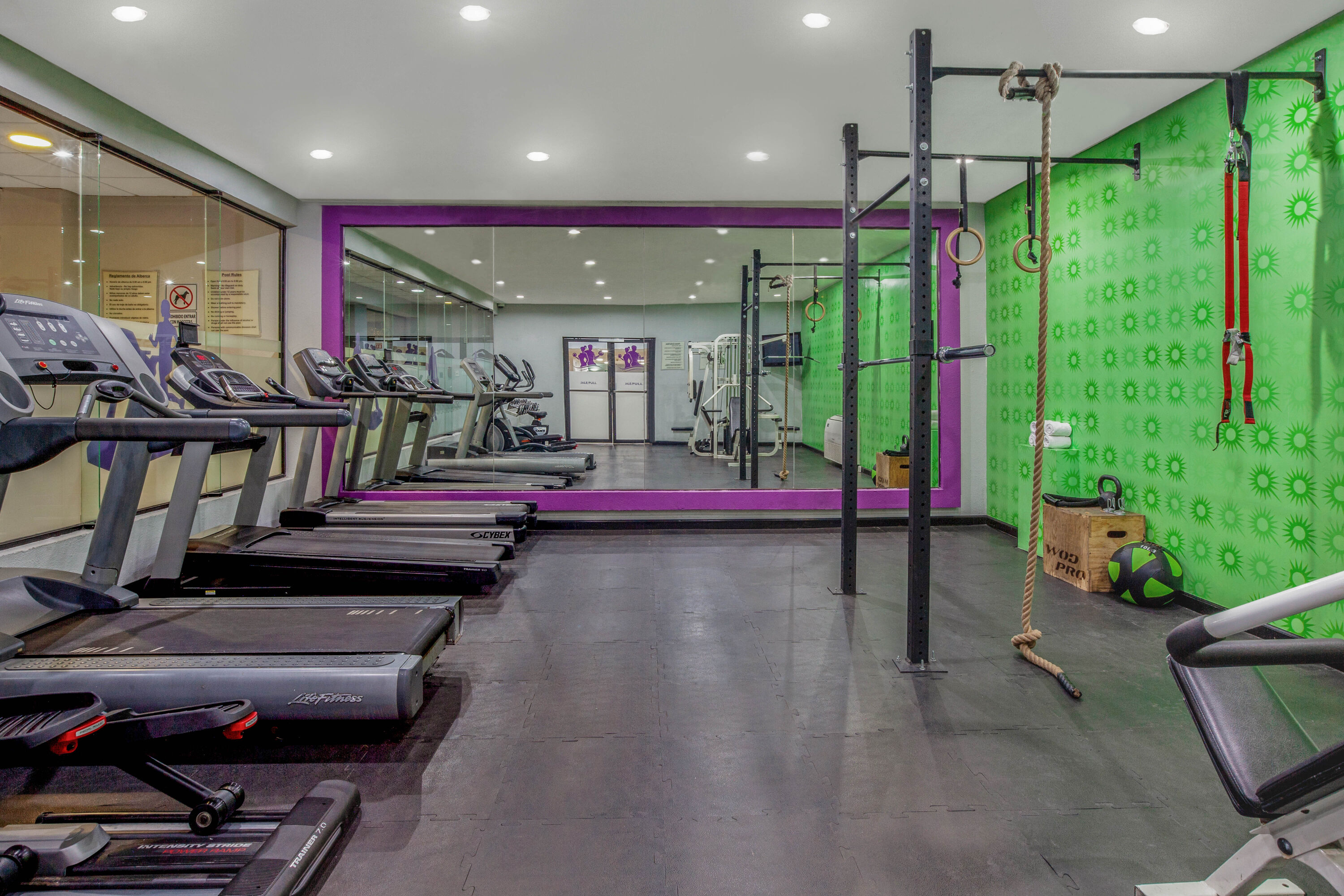 Fitness room at CHN Hotel Monterrey Centro, Trademark Collection by Wyndham in Monterrey, Other than US/Canada