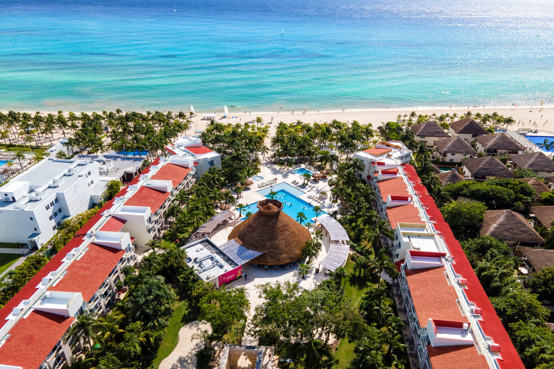 Exterior of Viva Azteca by Wyndham, A Trademark All Inclusive Resort hotel in Playa del Carmen, Other than US/Canada