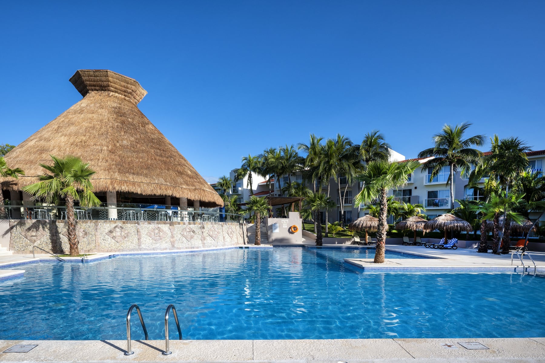 Pool at the Viva Azteca by Wyndham, A Trademark All Inclusive Resort in Playa del Carmen, Other than US/Canada