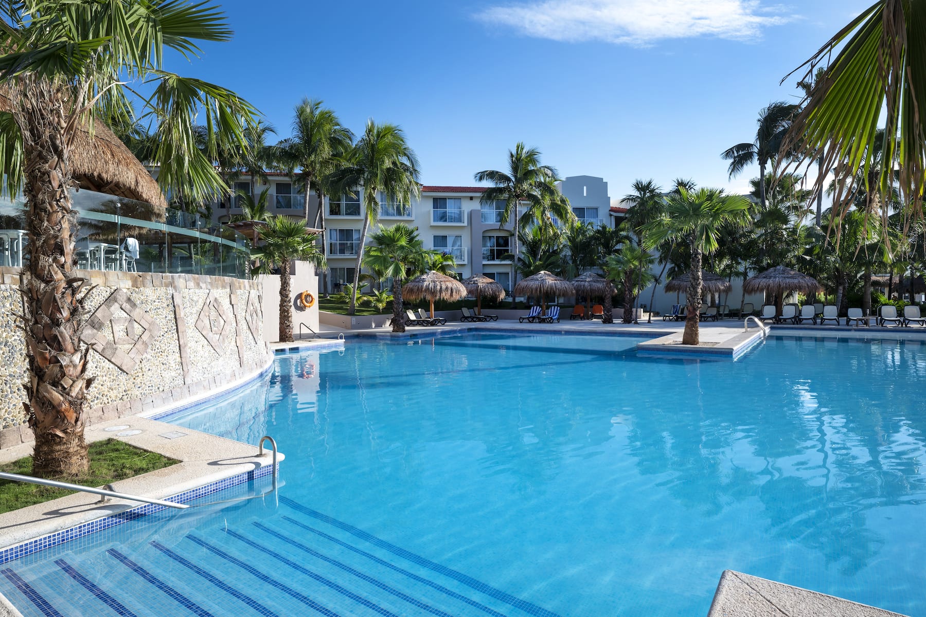 Pool at the Viva Azteca by Wyndham, A Trademark All Inclusive Resort in Playa del Carmen, Other than US/Canada