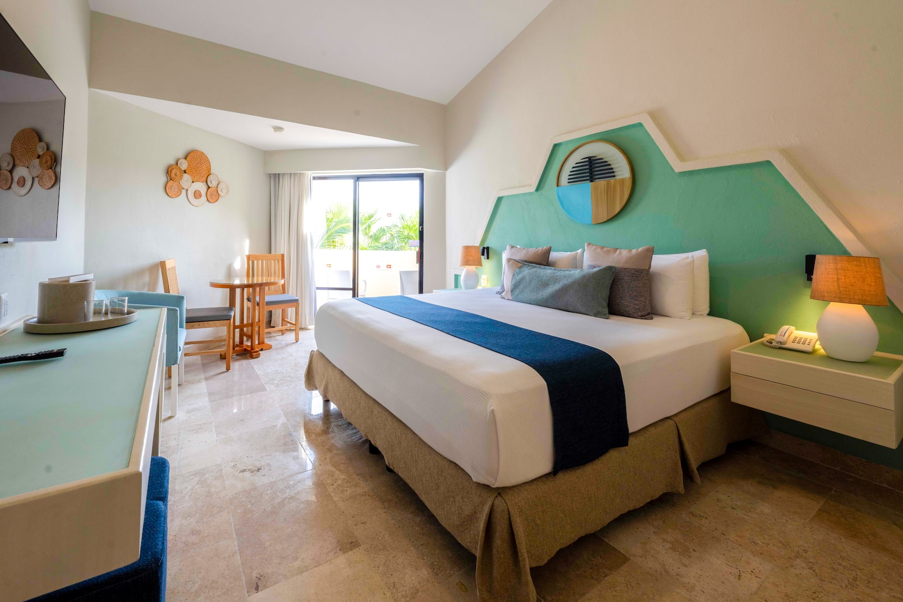 Guest room at the Viva Maya by Wyndham, A Trademark All Inclusive Resort in Playa del Carmen, Other than US/Canada