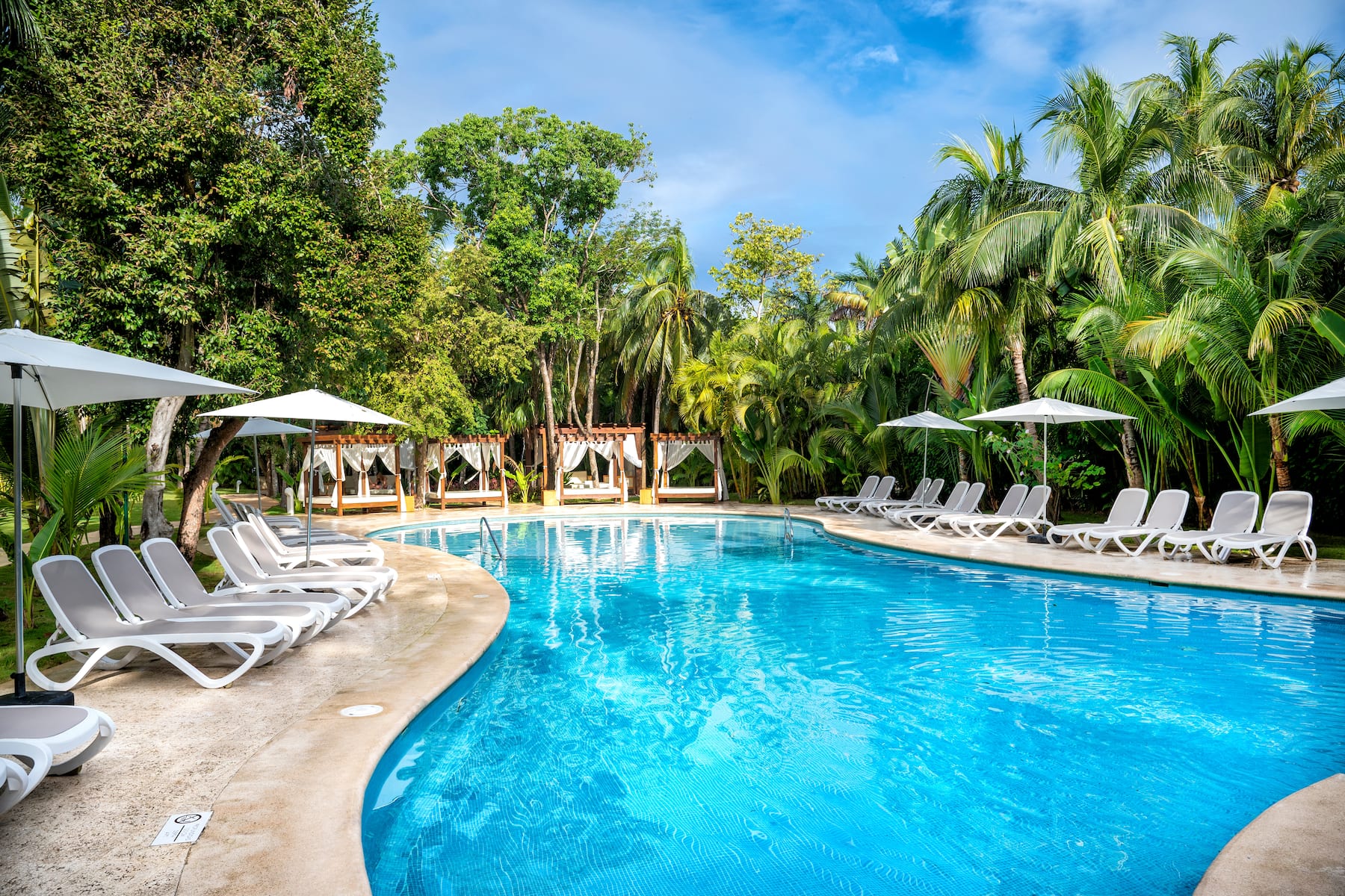 Pool at the Viva Maya by Wyndham, A Trademark All Inclusive Resort in Playa del Carmen, Other than US/Canada