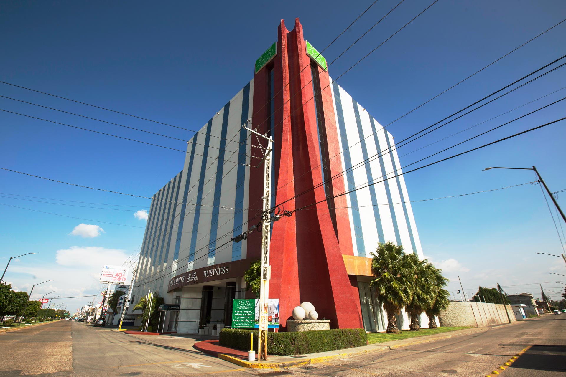 Exterior of Bel Air Business Salamanca, Trademark by Wyndham hotel in Salamanca, Other than US/Canada