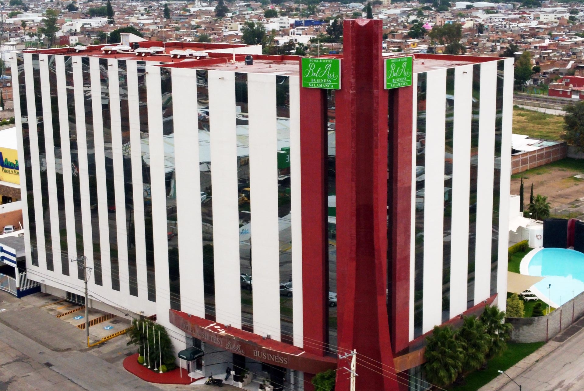 Exterior of Bel Air Business Salamanca, Trademark by Wyndham hotel in Salamanca, Other than US/Canada