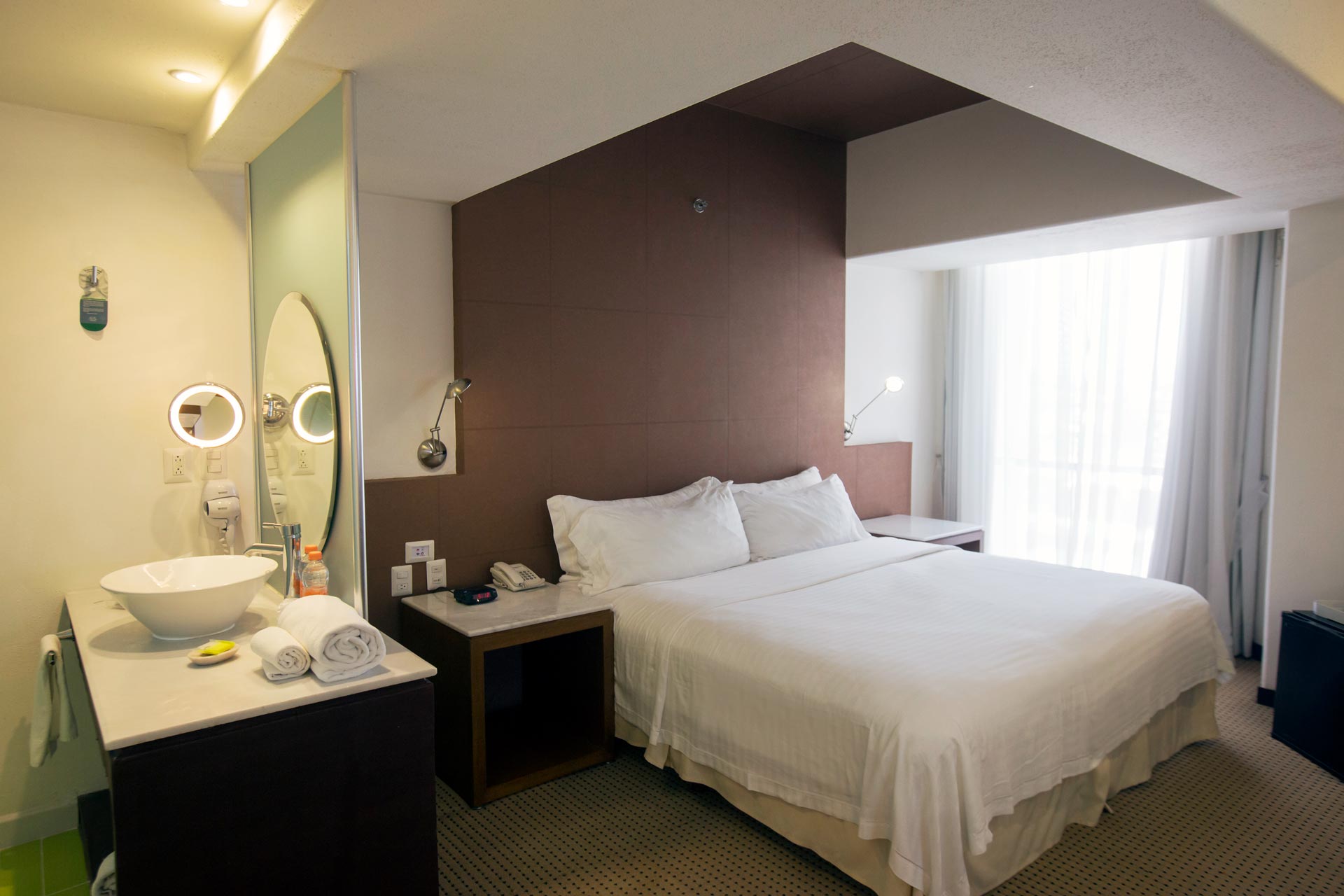 Guest room at the Bel Air Business Salamanca, Trademark by Wyndham in Salamanca, Other than US/Canada