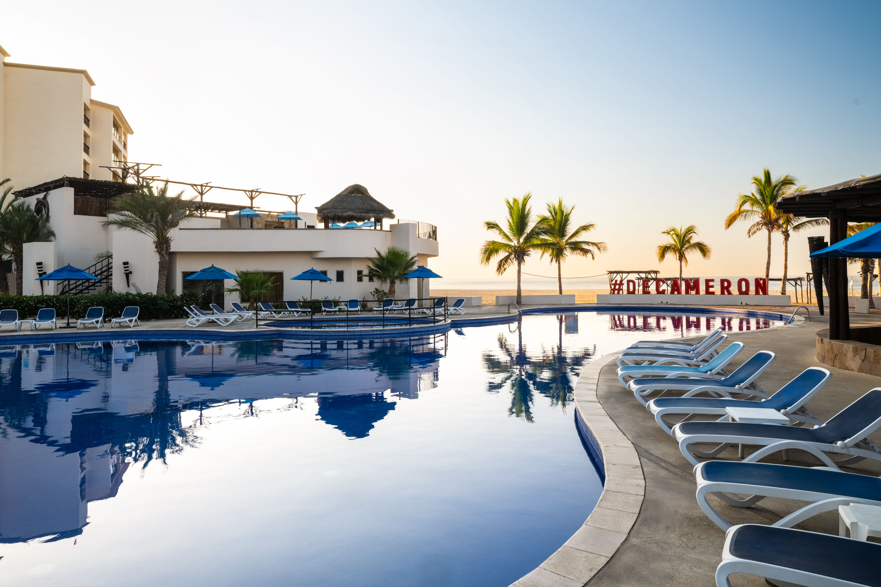 Family pool at the Grand Decameron Los Cabos, A Trademark All Inclusive Resort in San Jose del Cabo, Other than US/Canada